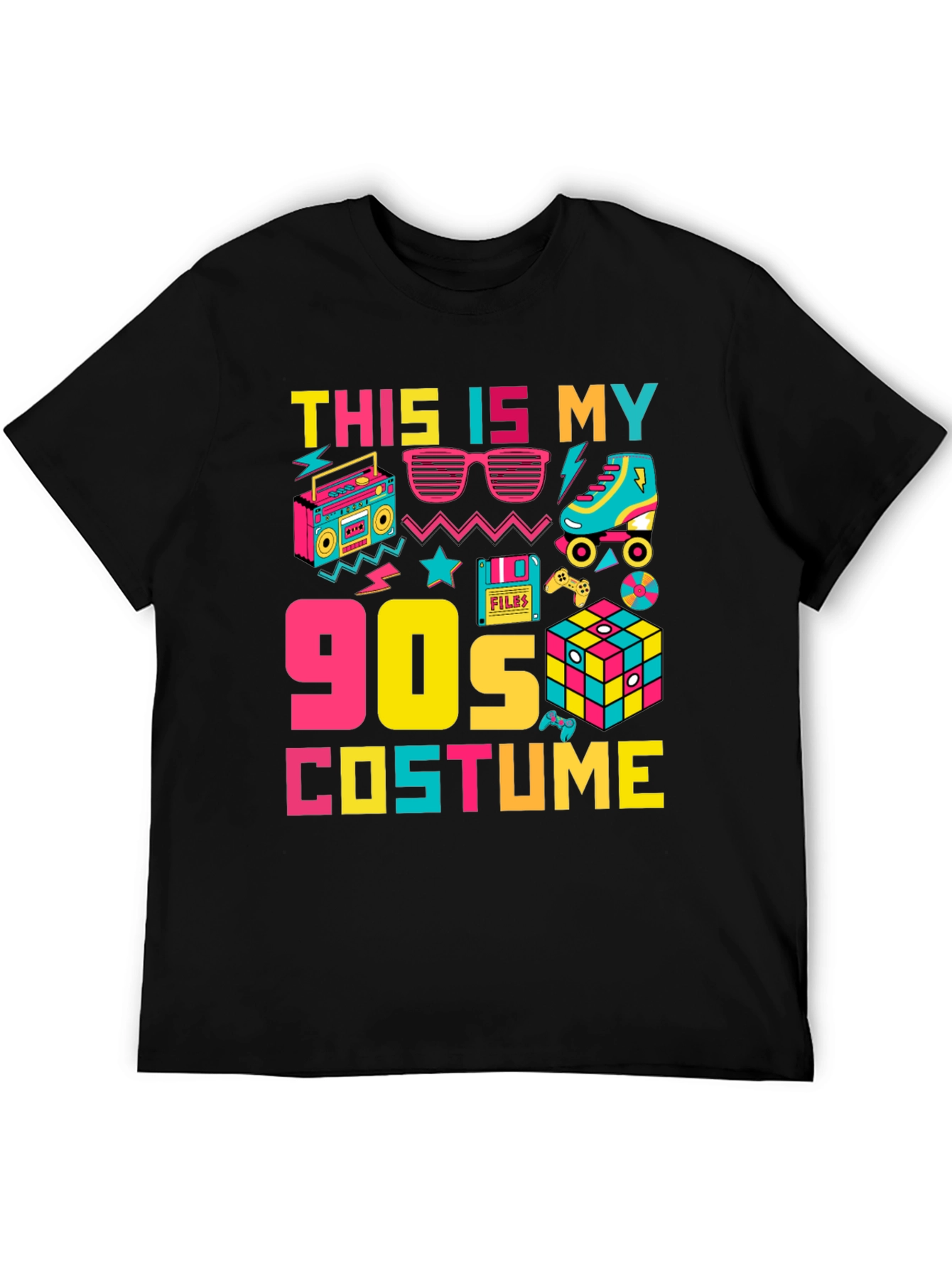 90s Costume T-Shirt Retro Party Tee