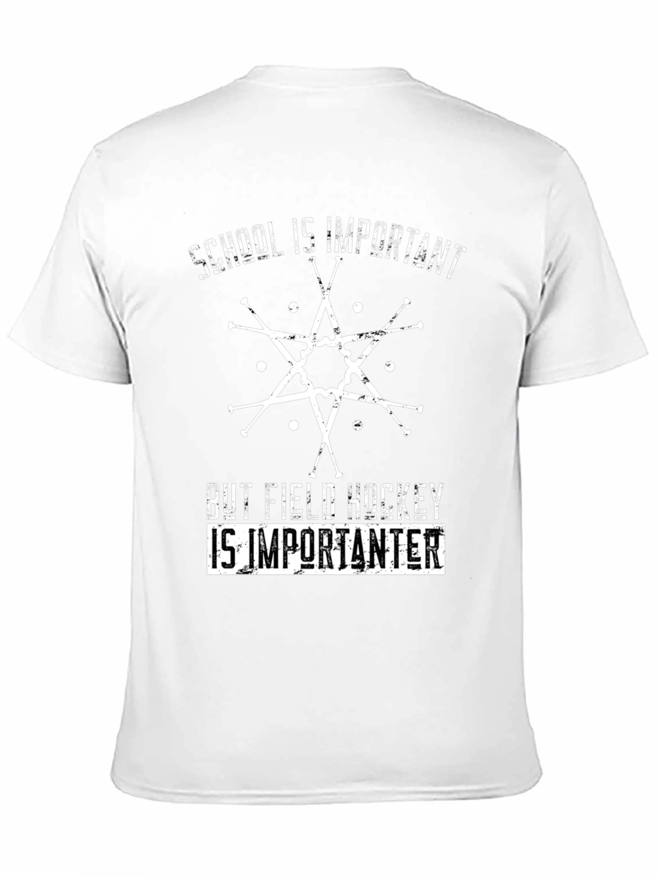 Field Hockey Fan T-Shirt - School vs Hockey