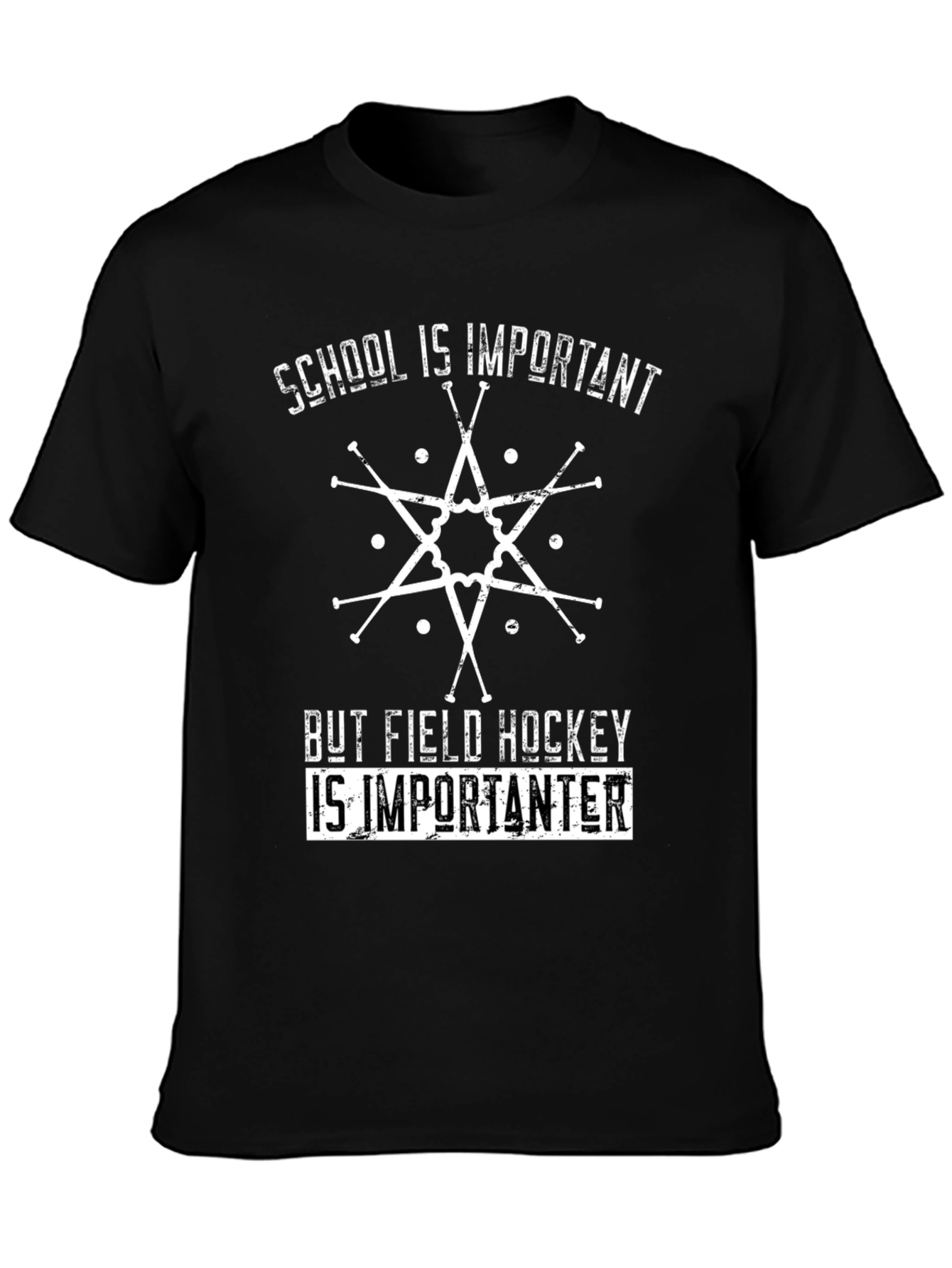 Field Hockey Fan T-Shirt - School vs Hockey