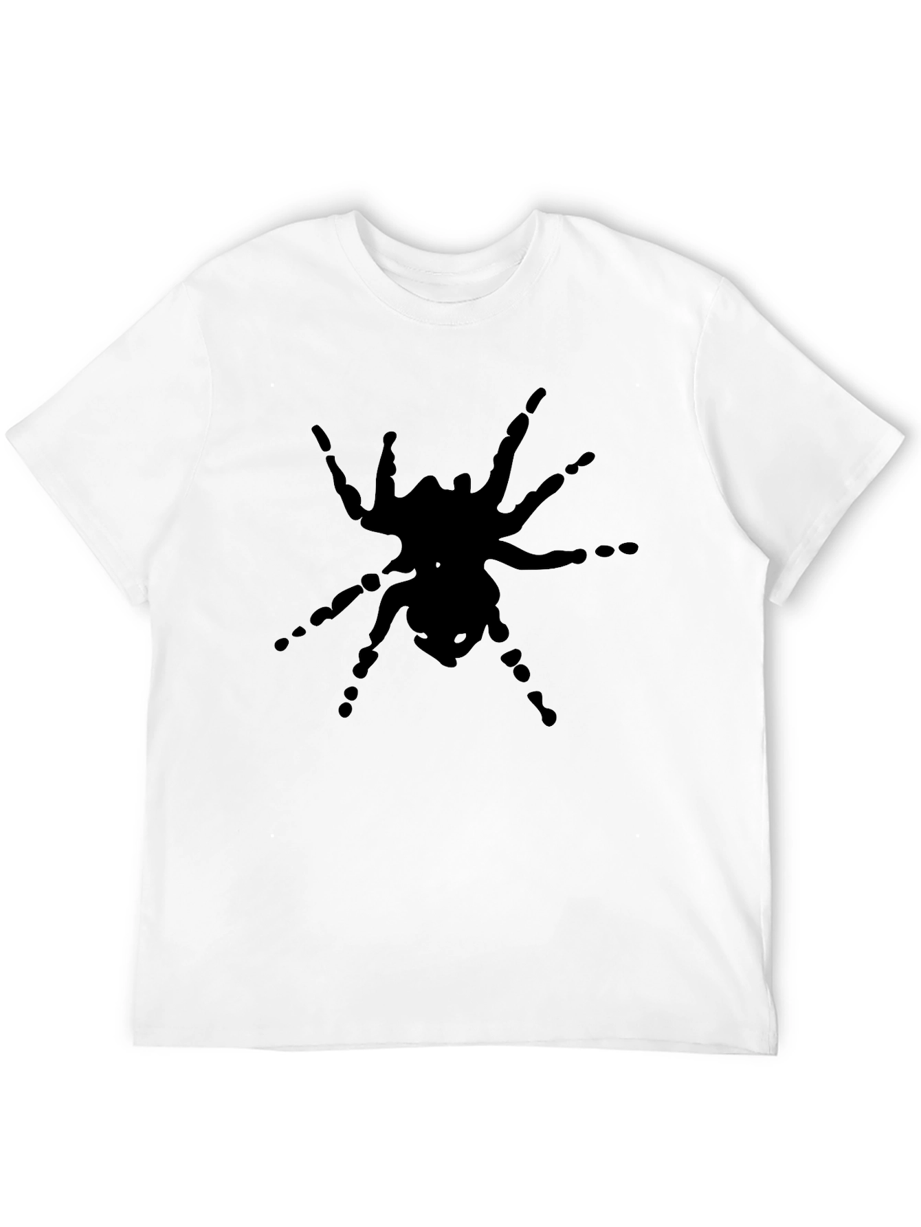 Spider Graphic Black T-Shirt for Men