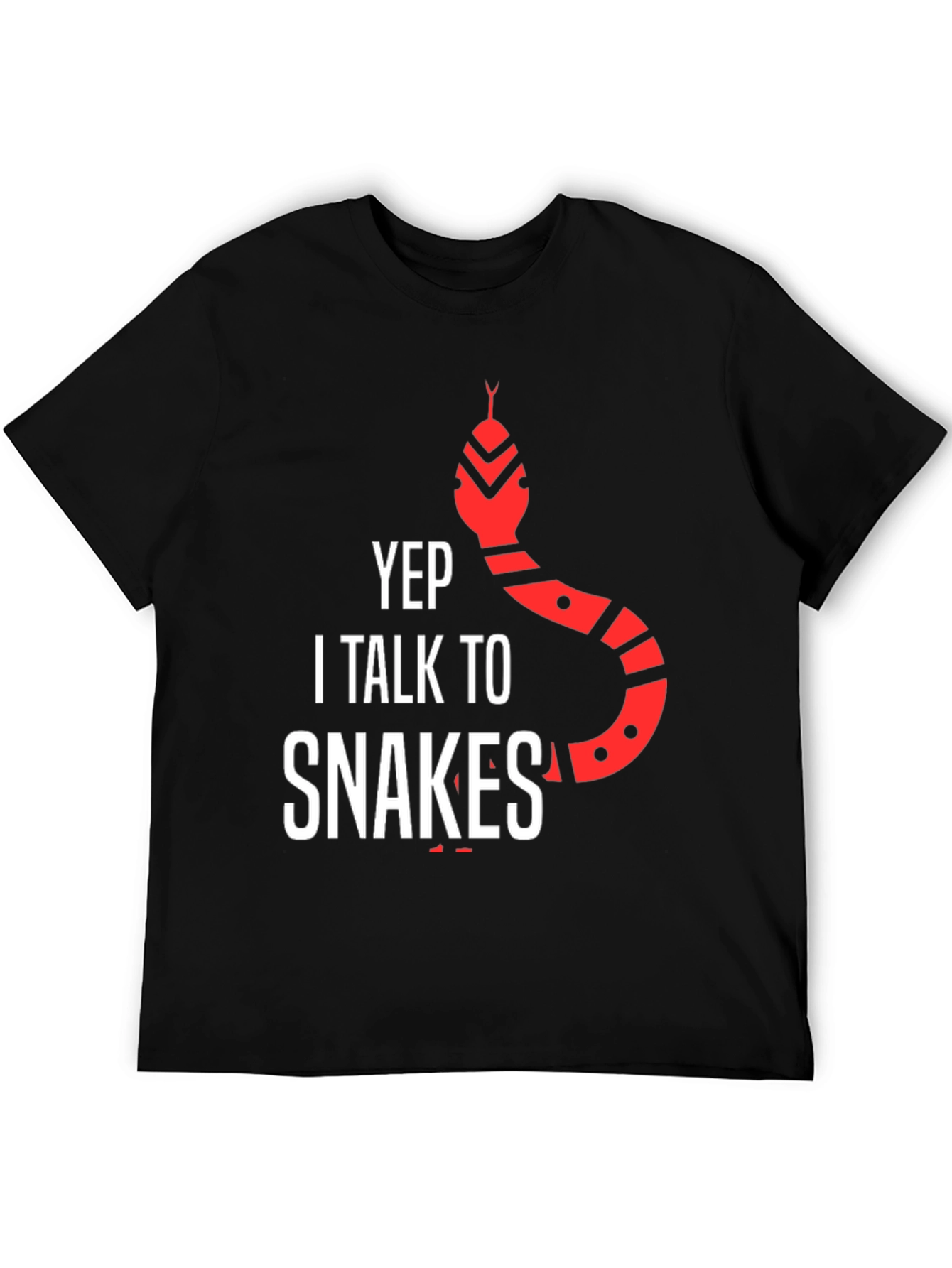 Yep I Talk to Snakes Graphic Tee