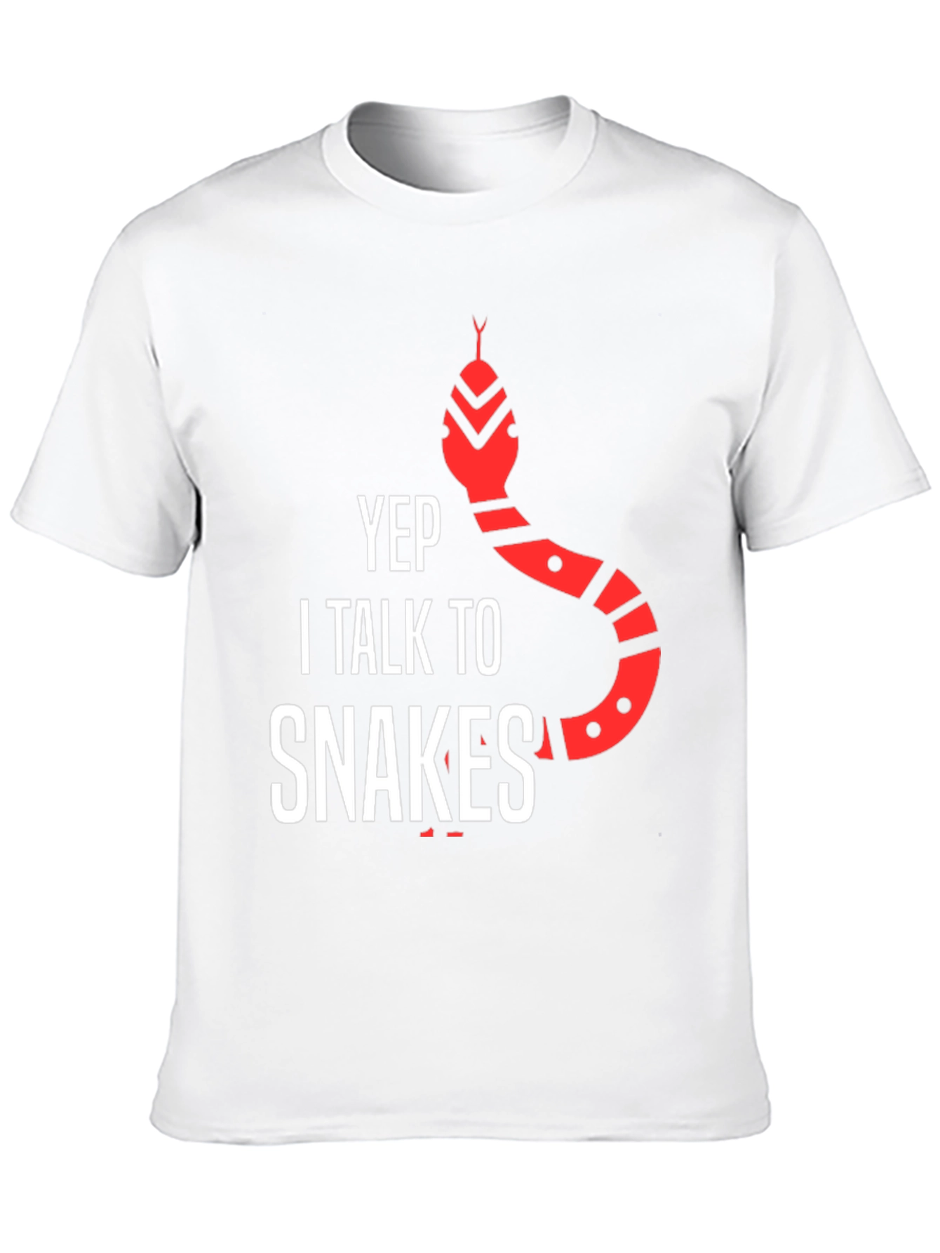 Yep I Talk to Snakes Graphic Tee