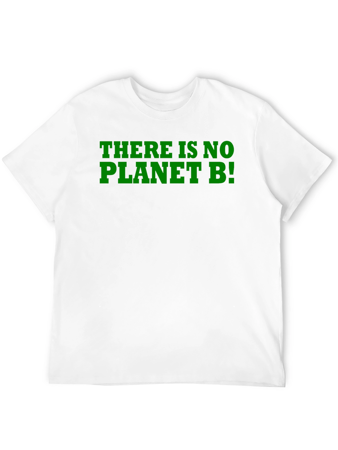 Planet B T-Shirt - Eco-Friendly Message Black