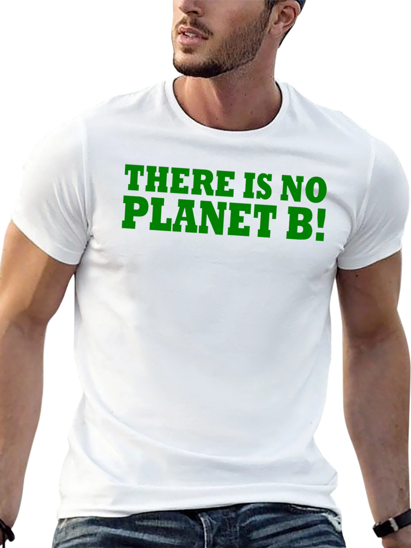 Planet B T-Shirt - Eco-Friendly Message Black