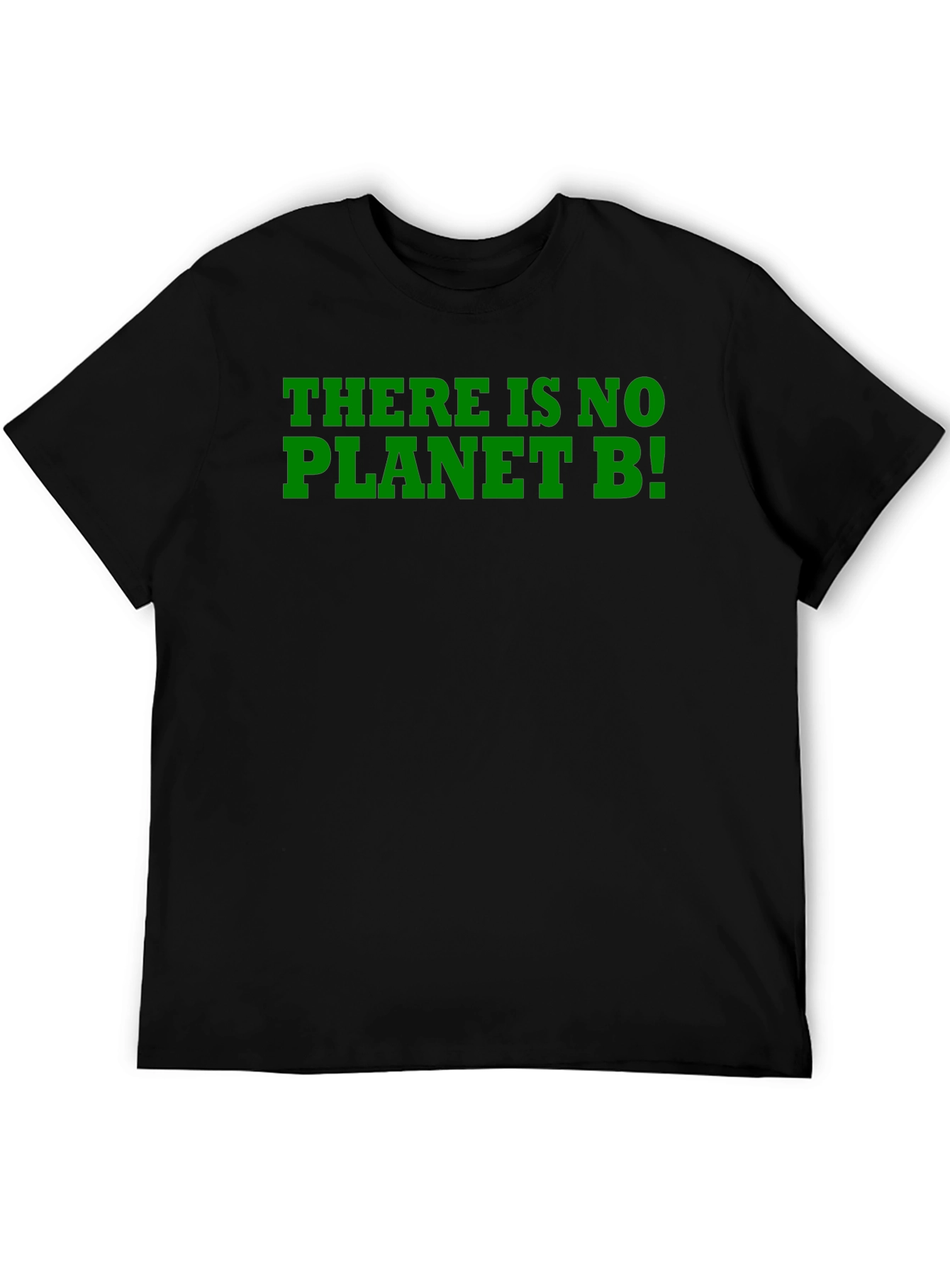 Planet B T-Shirt - Eco-Friendly Message Black