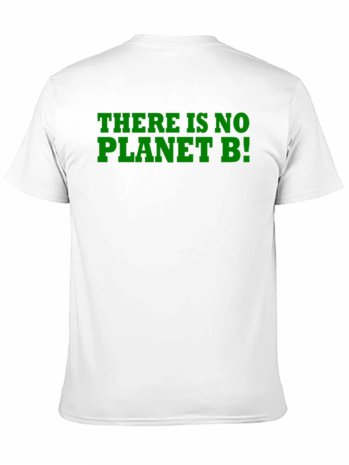 Planet B T-Shirt - Eco-Friendly Message Black