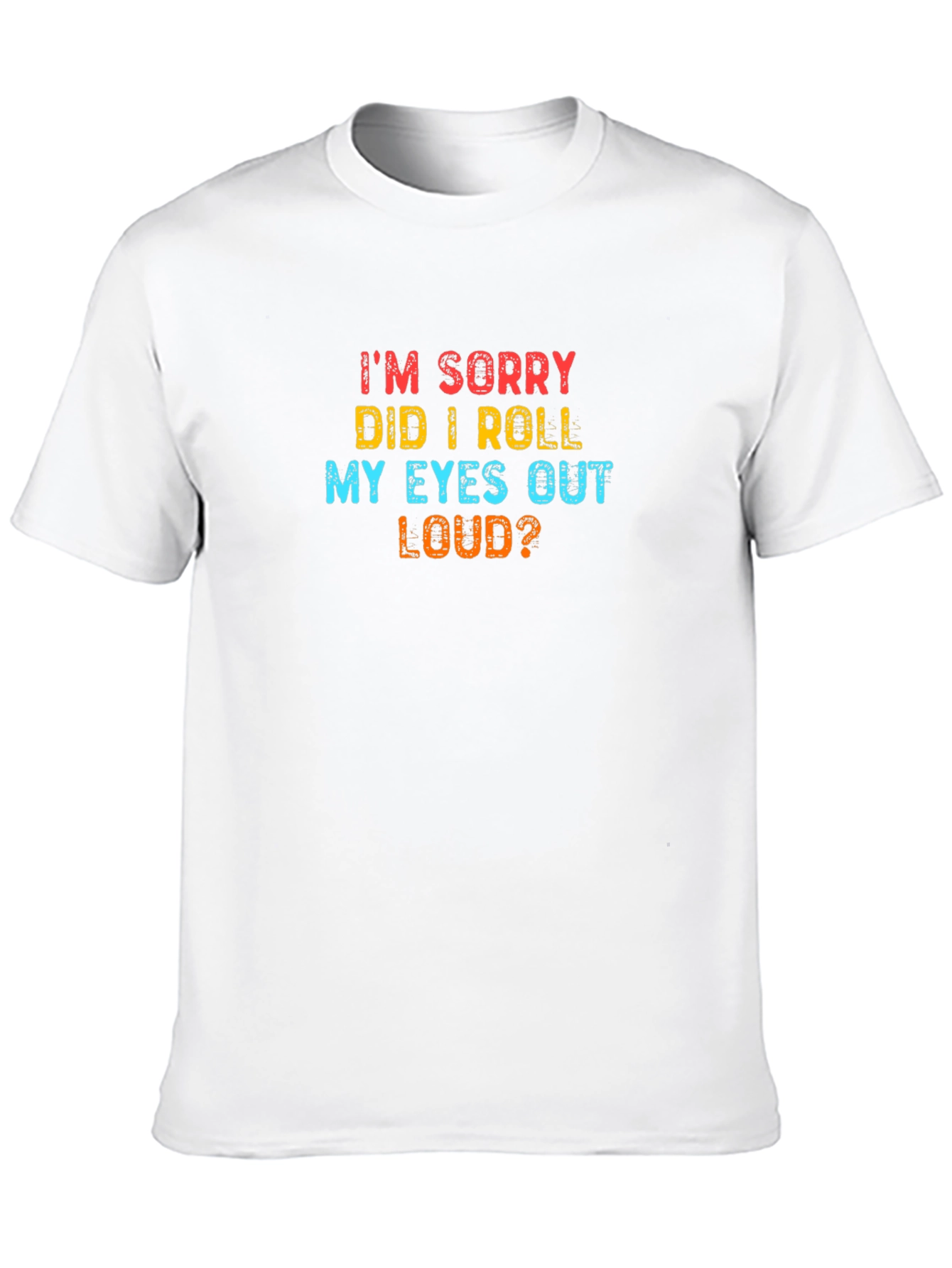 Sarcastic Humor Graphic Print Mens T-Shirt