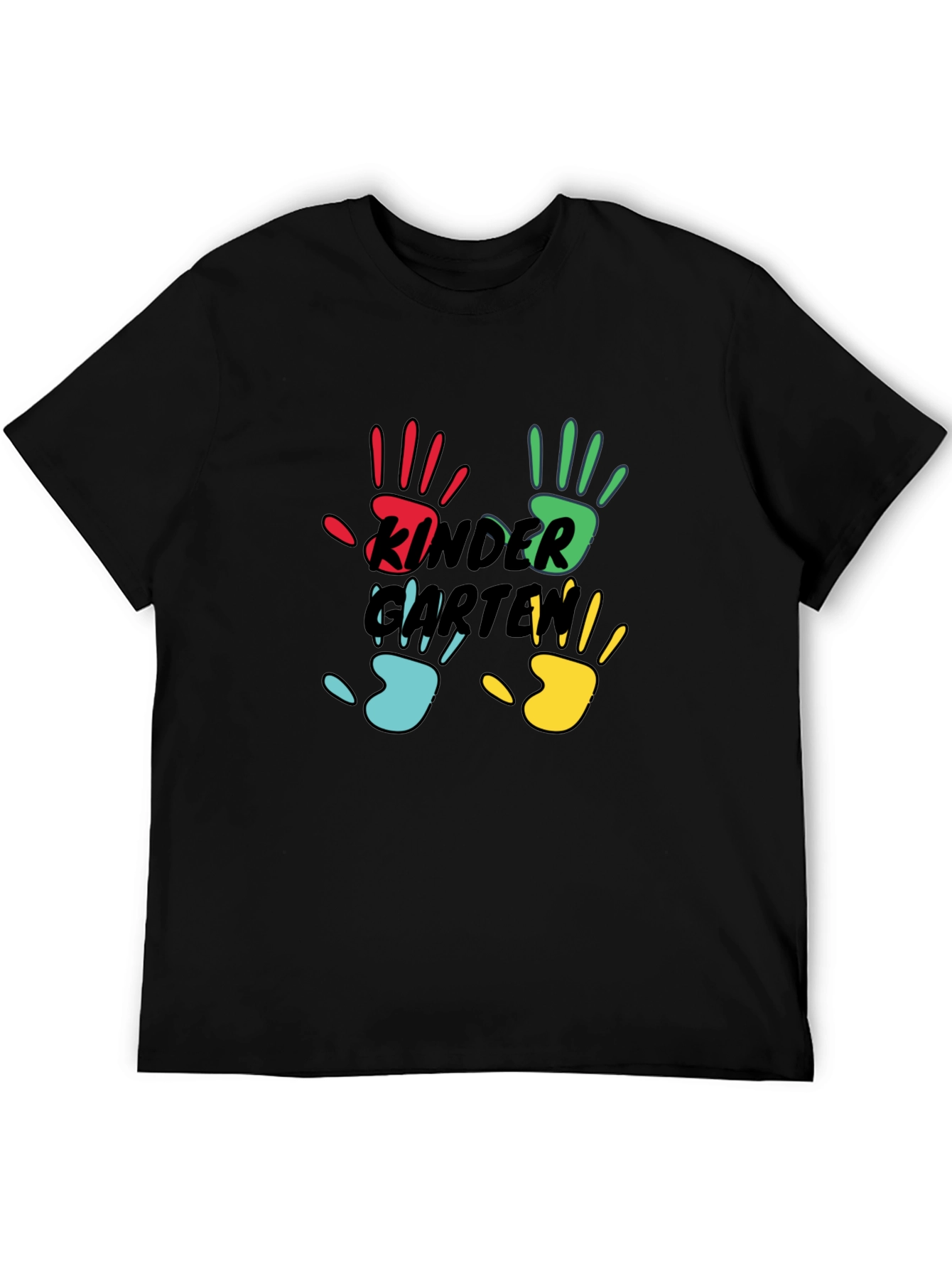 Kindergarten Teacher Handprint T-Shirt