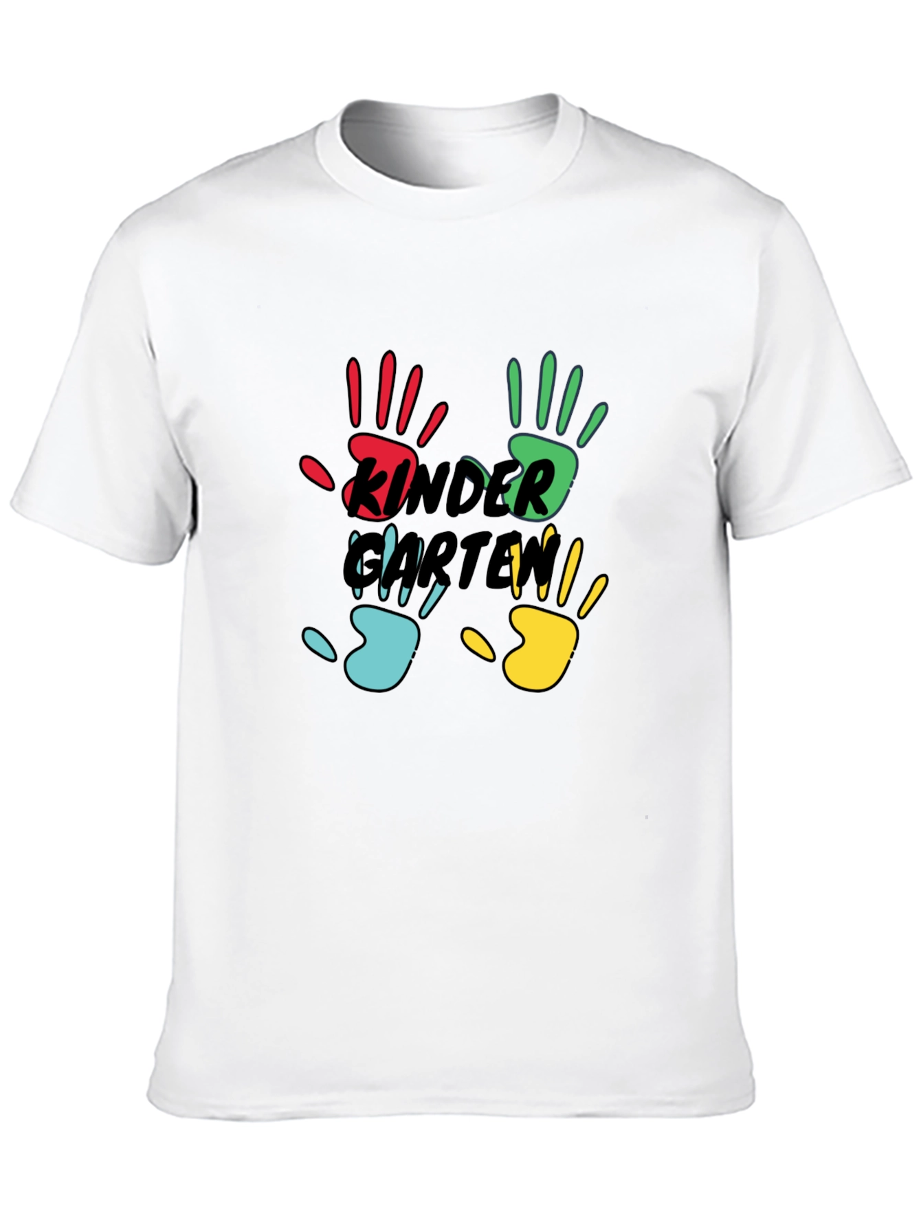 Kindergarten Teacher Handprint T-Shirt