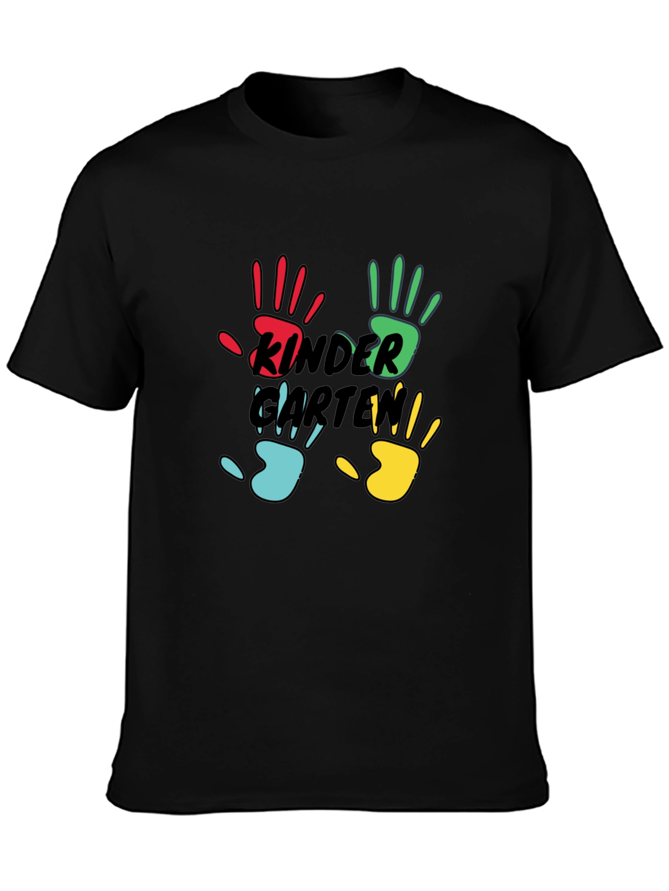 Kindergarten Teacher Handprint T-Shirt