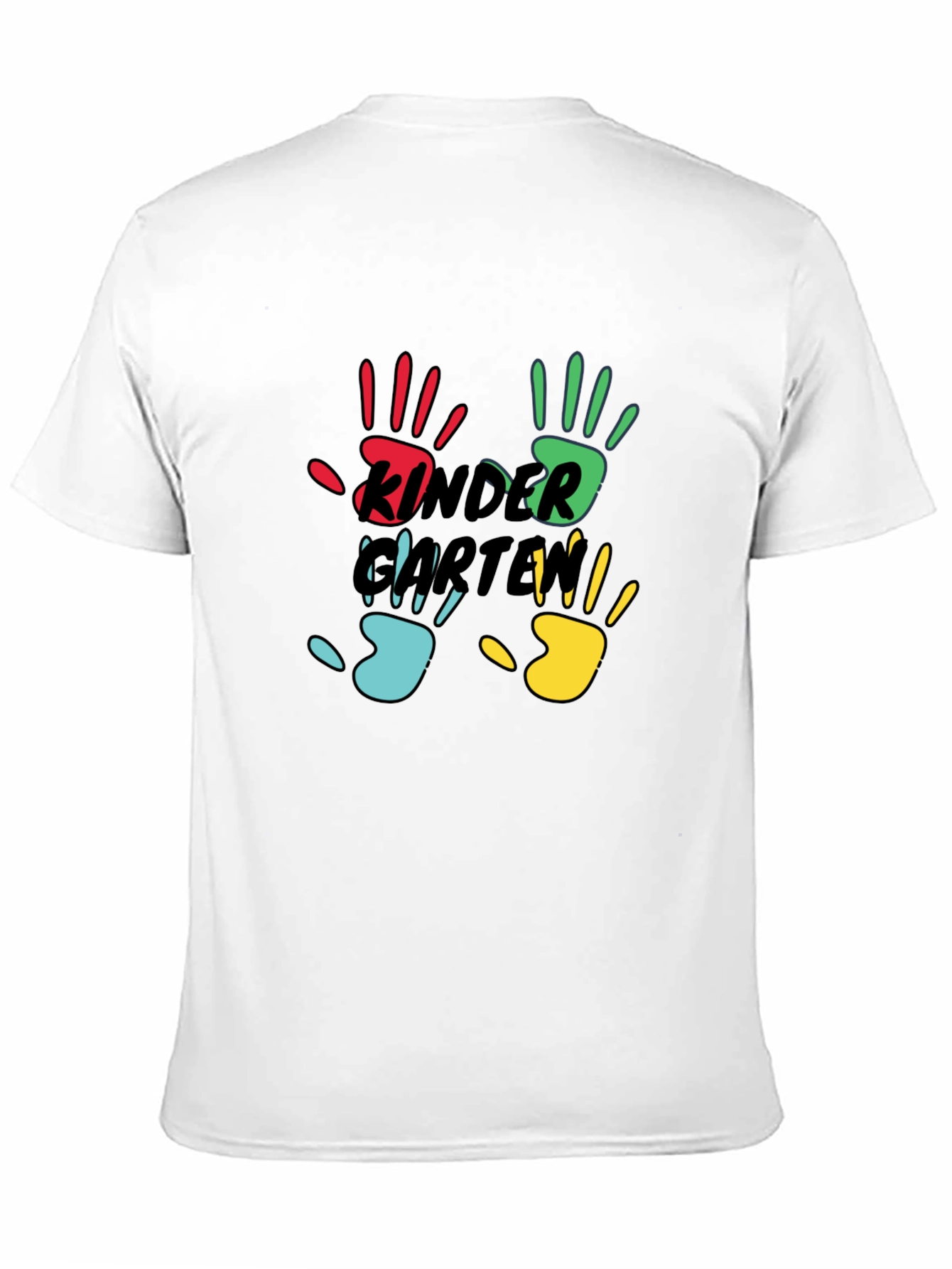Kindergarten Teacher Handprint T-Shirt