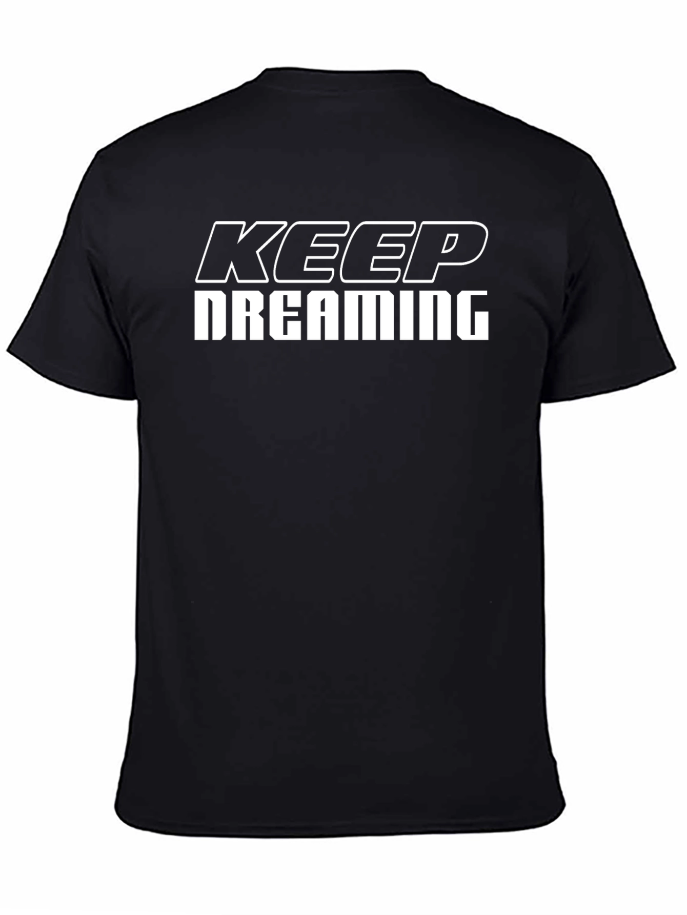 Keep Dreaming Graphic T-Shirt - Mens Black Tee