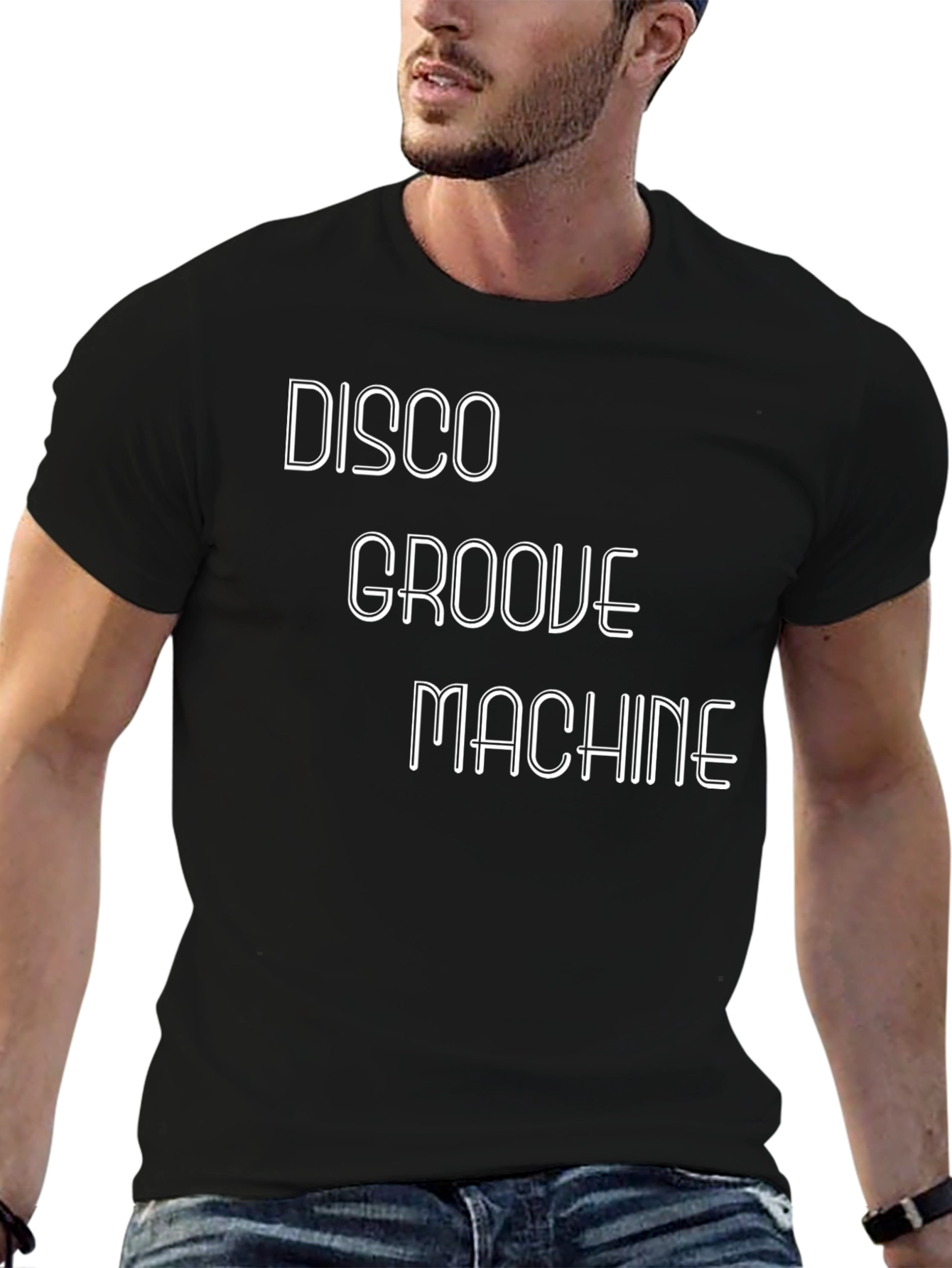 Disco Groove Machine Graphic T-Shirt