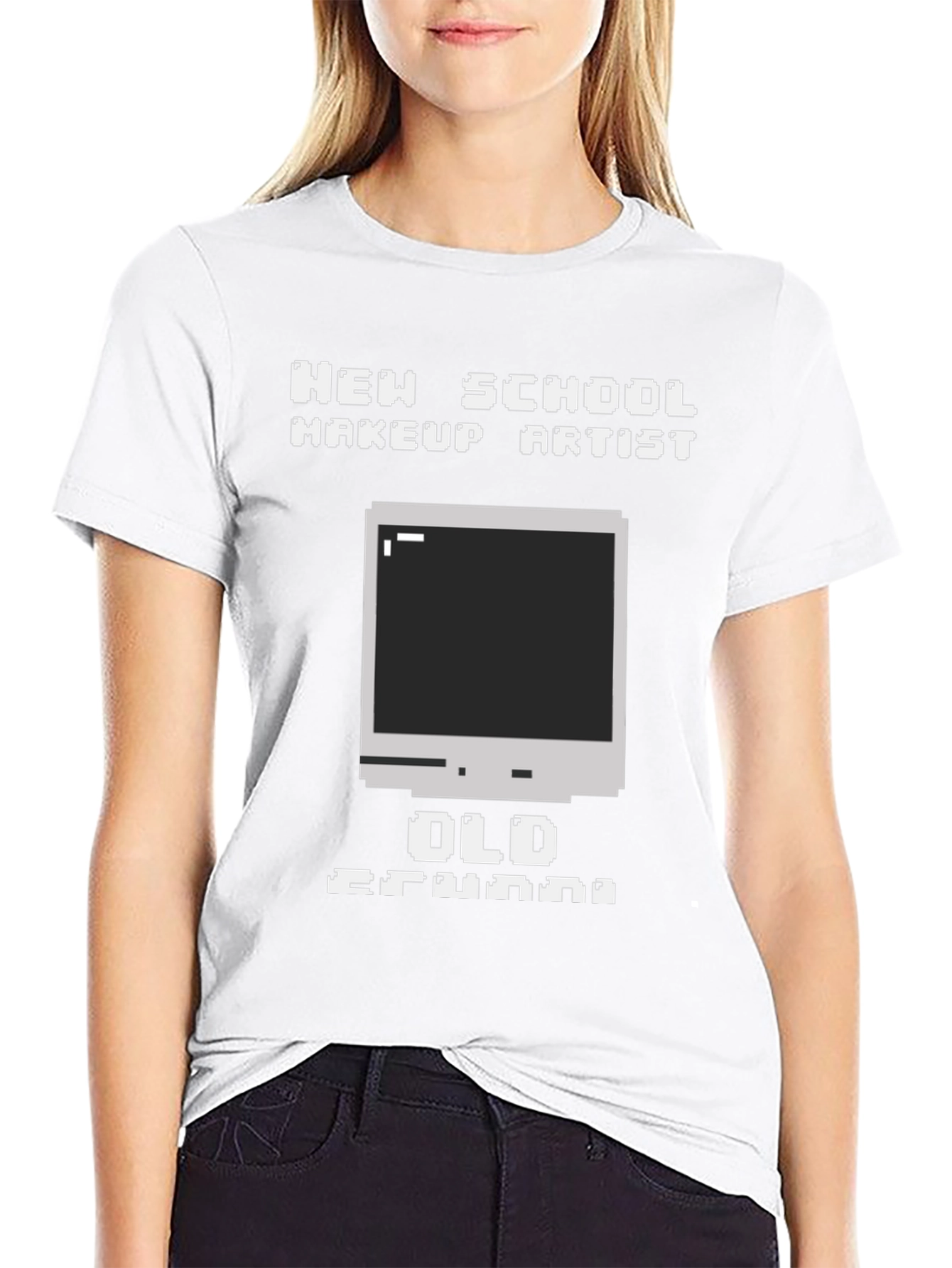 New School Makeup Artist Old Grunge T-Shirt