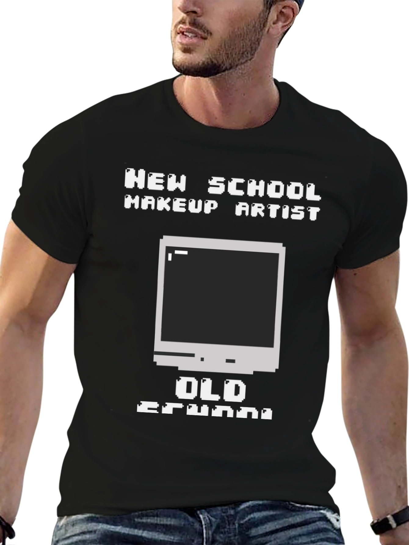 New School Makeup Artist Old Grunge T-Shirt
