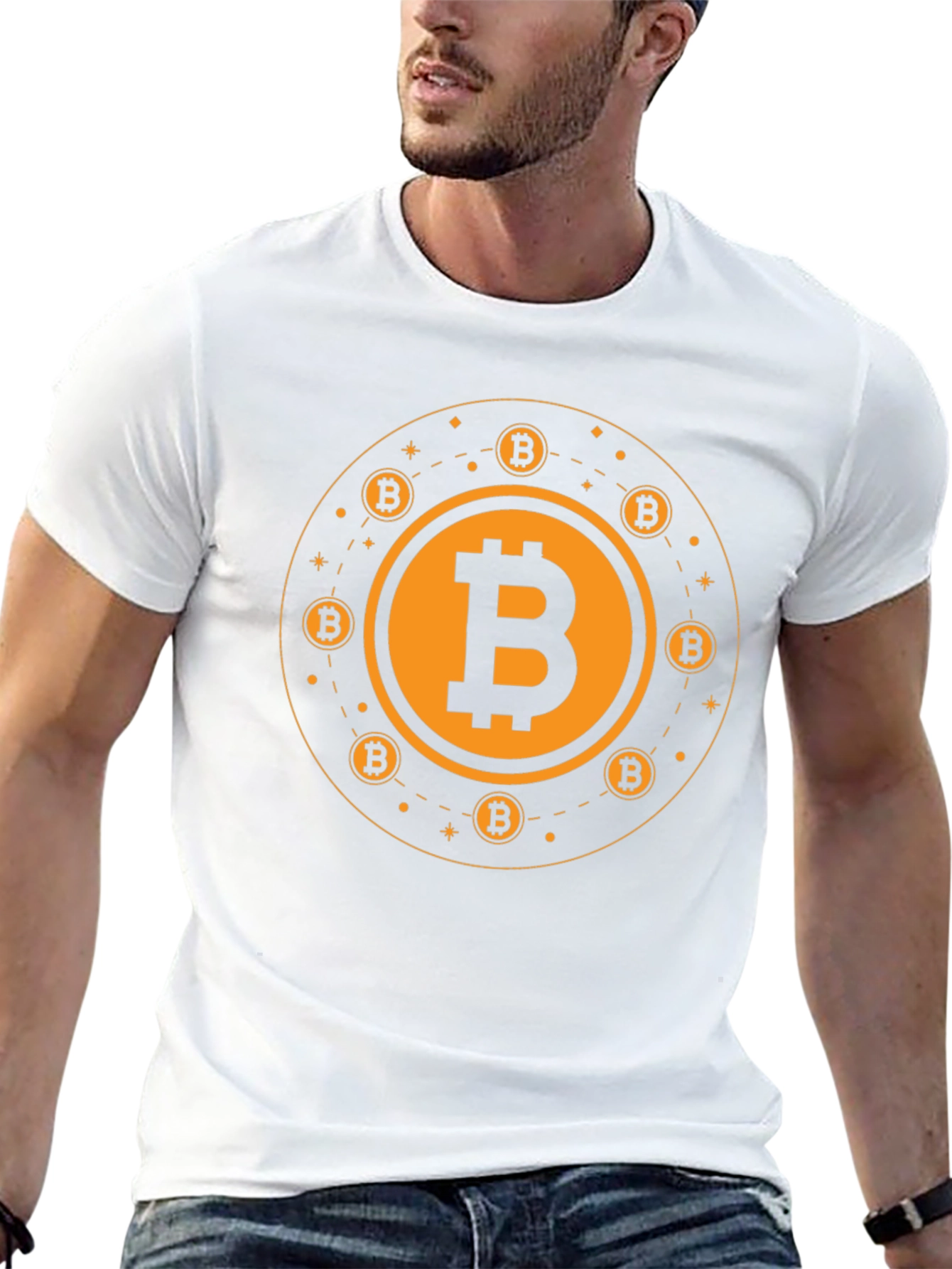 Bitcoin Crypto Black Graphic Tee