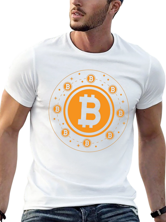 Bitcoin Crypto Black Graphic Tee