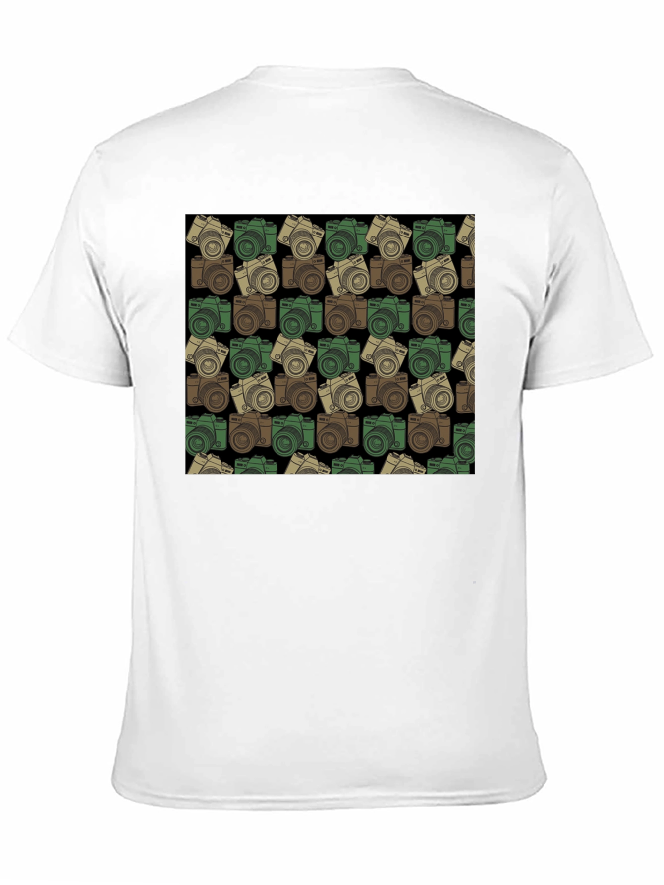 Camera Pattern T-Shirt - Photo Lover Apparel