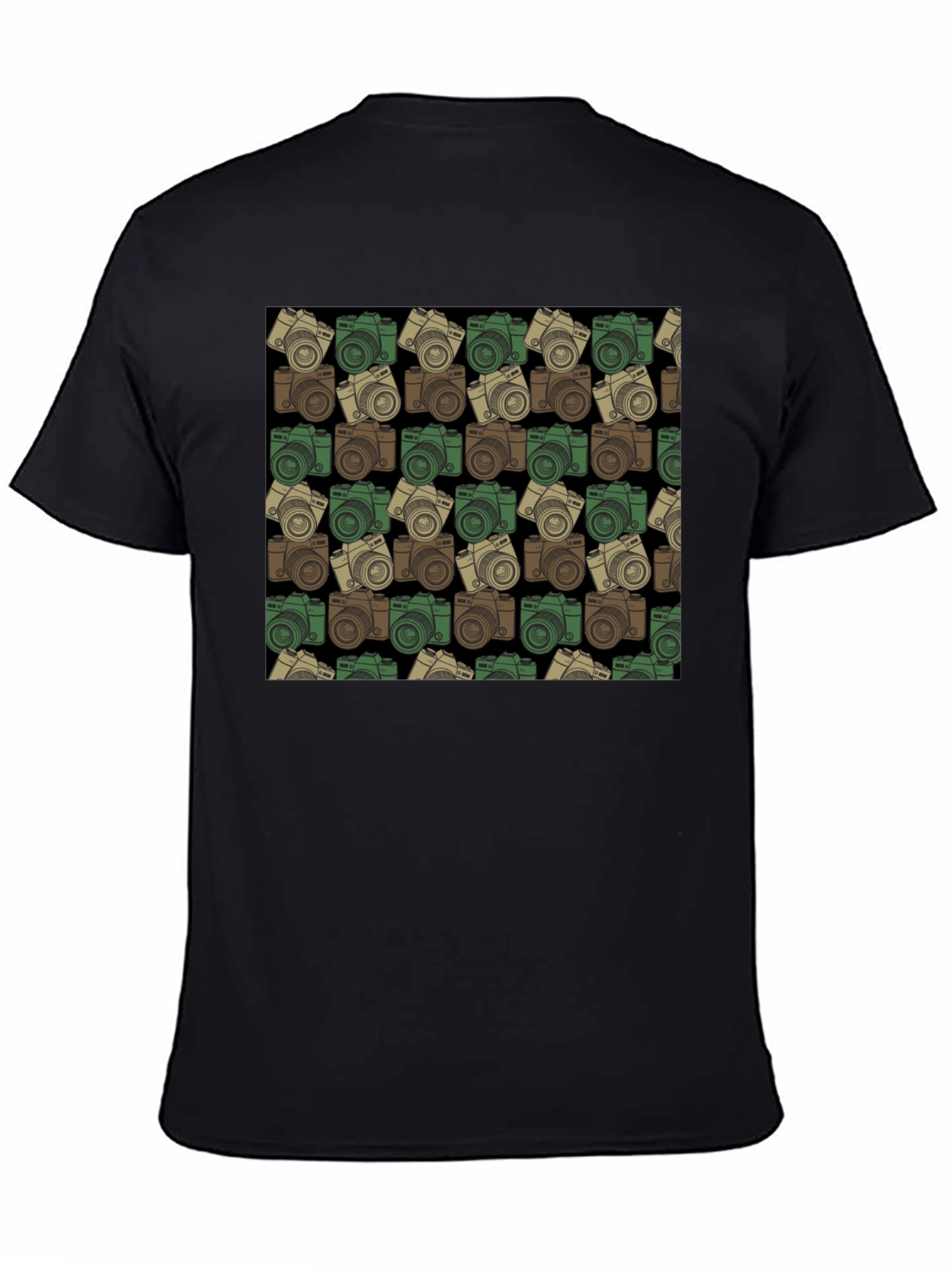 Camera Pattern T-Shirt - Photo Lover Apparel