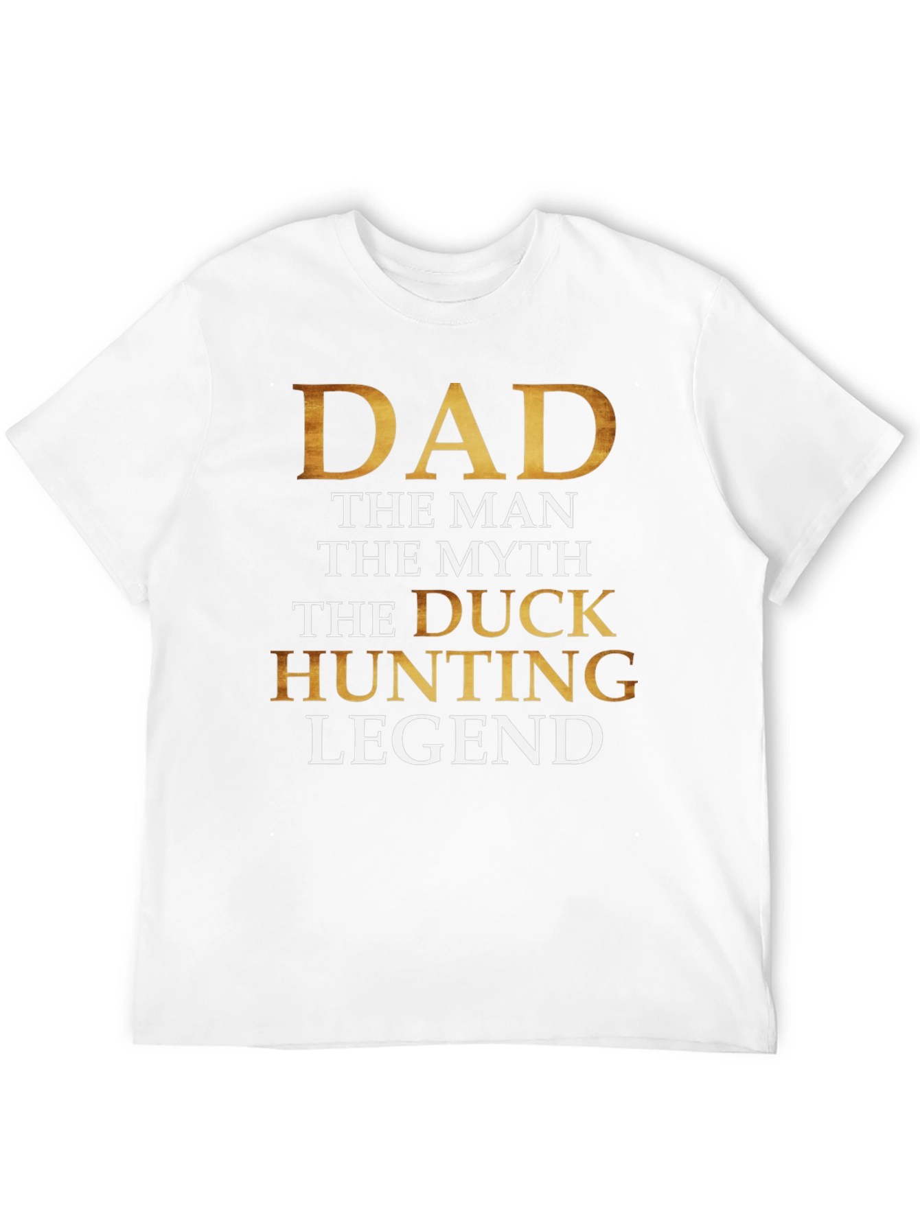 Dad the Duck Hunting Legend Graphic Tee