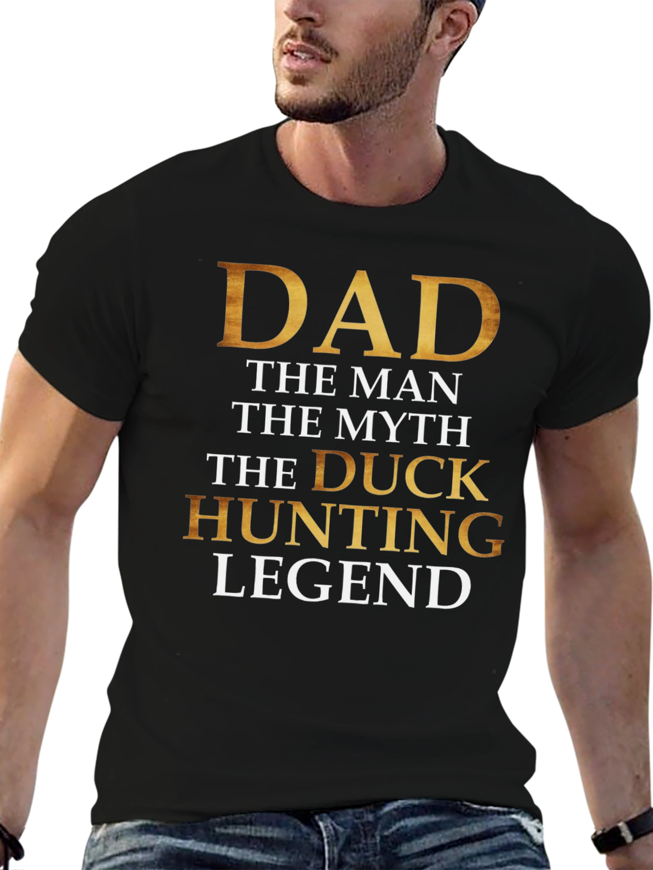 Dad the Duck Hunting Legend Graphic Tee