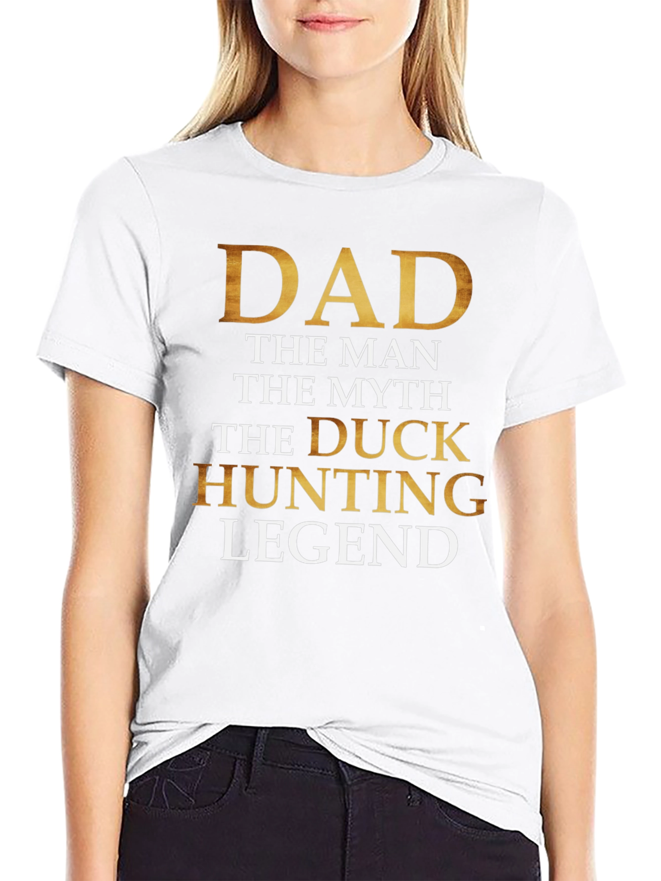 Dad the Duck Hunting Legend Graphic Tee