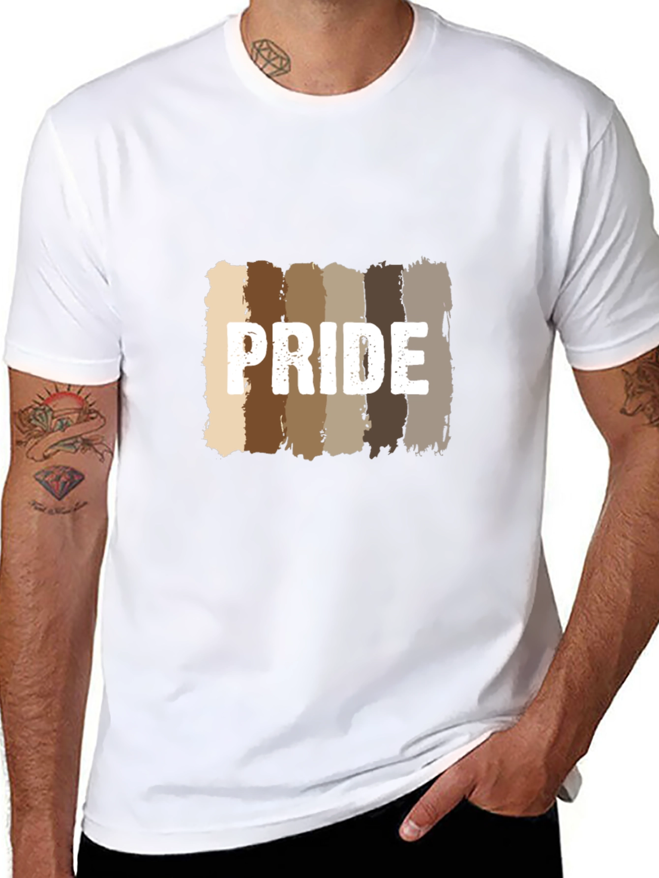 Pride Skin Tone Graphic T-Shirt
