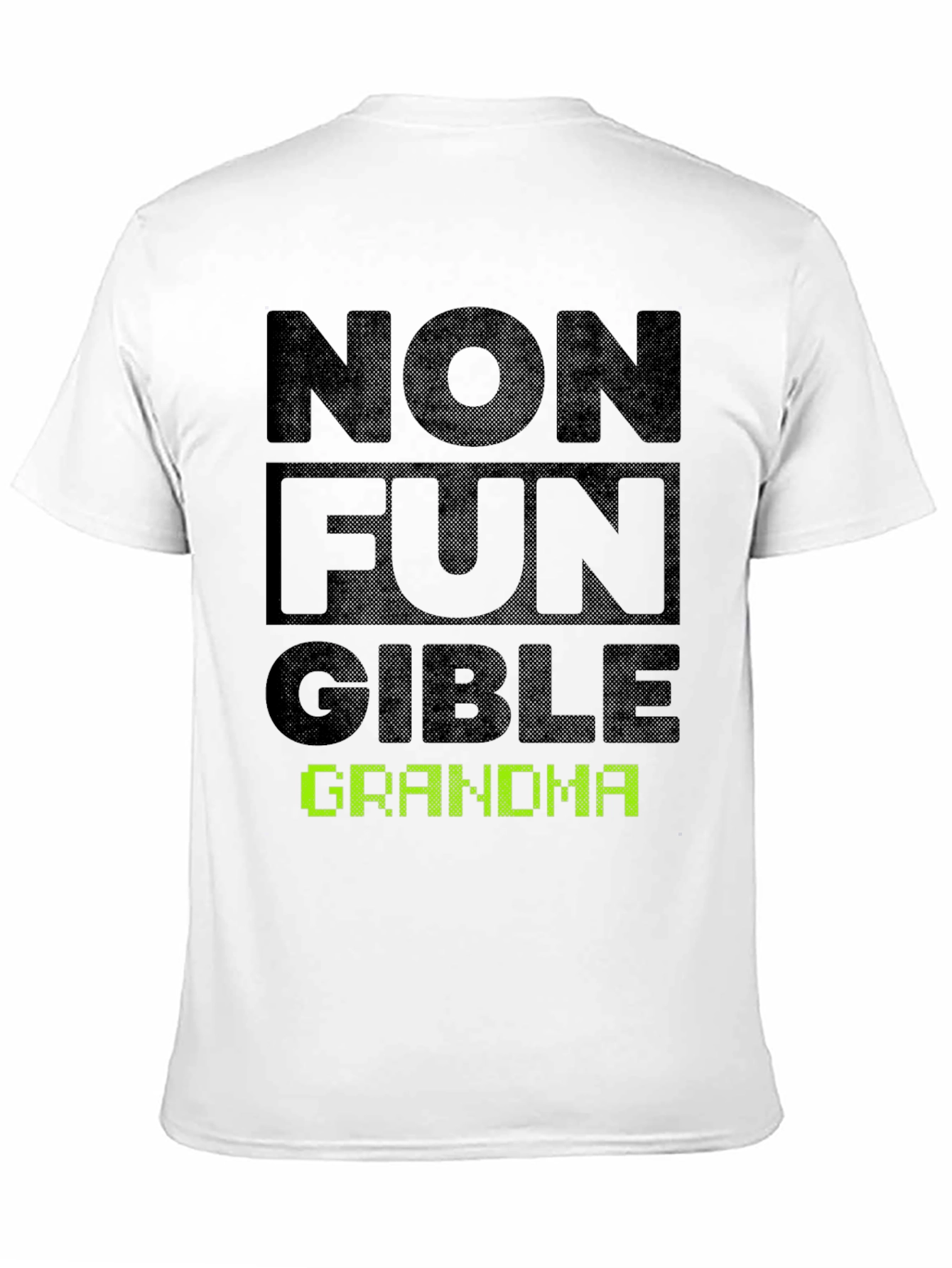 Non Fungible Grandma Graphic T-Shirt - Novelty Tee