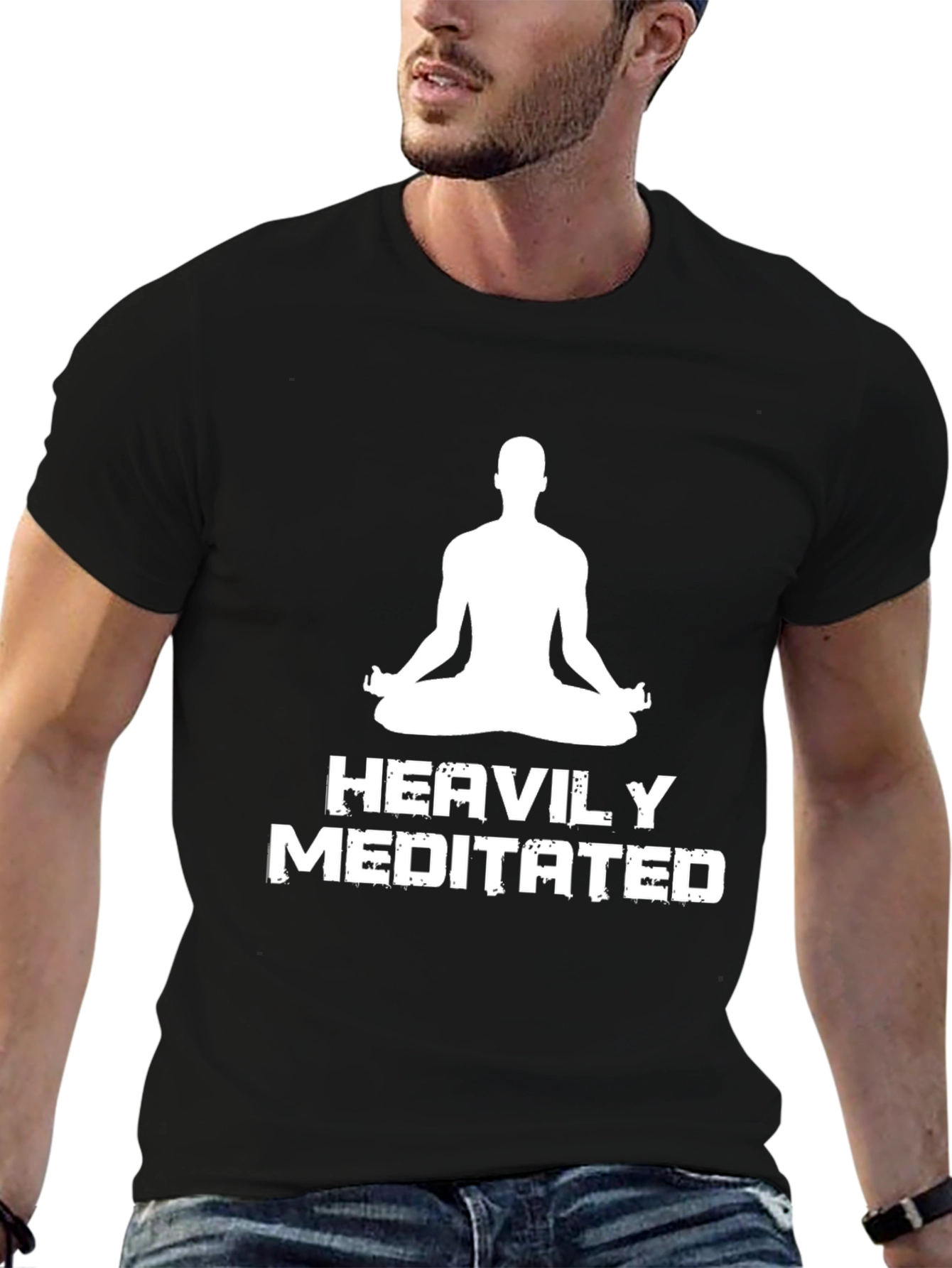 Heavily Meditated Graphic T-Shirt
