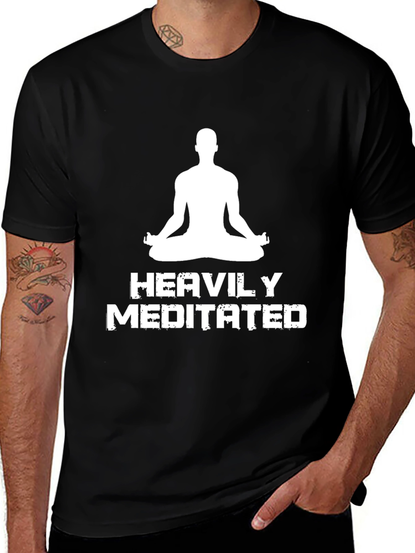 Heavily Meditated Graphic T-Shirt