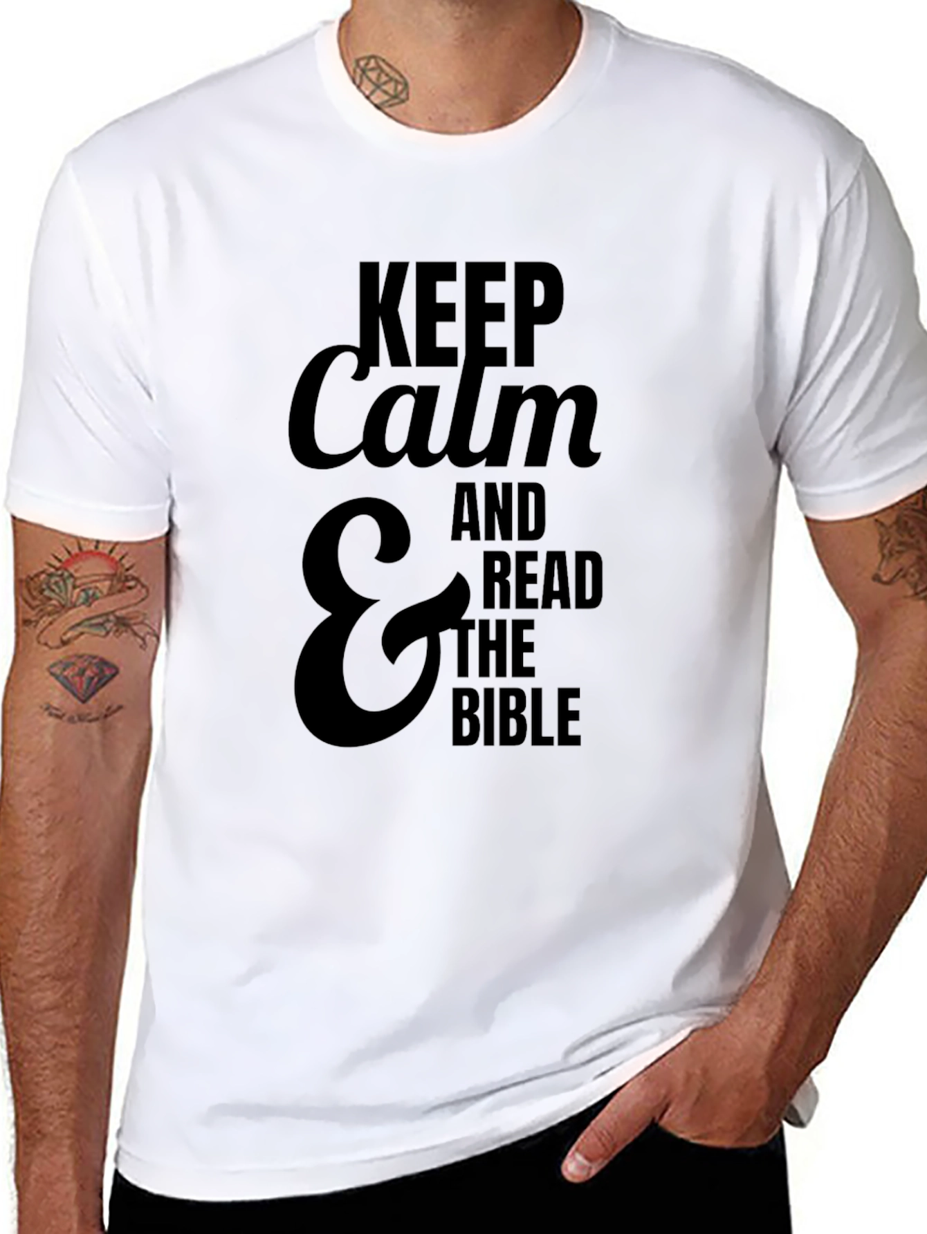 Keep Calm & Read The Bible T-Shirt