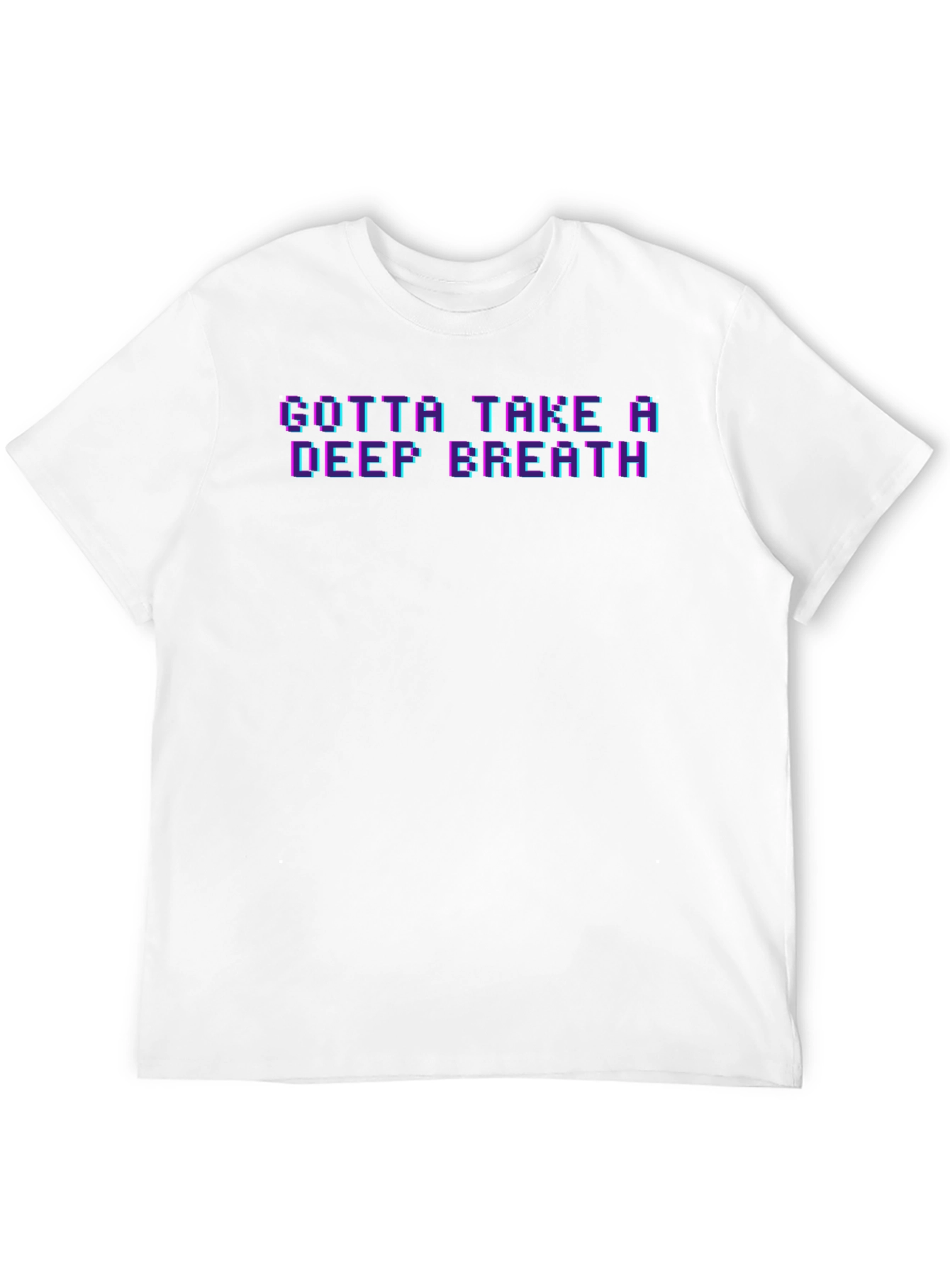Gotta Take a Deep Breath Graphic Tee - Black