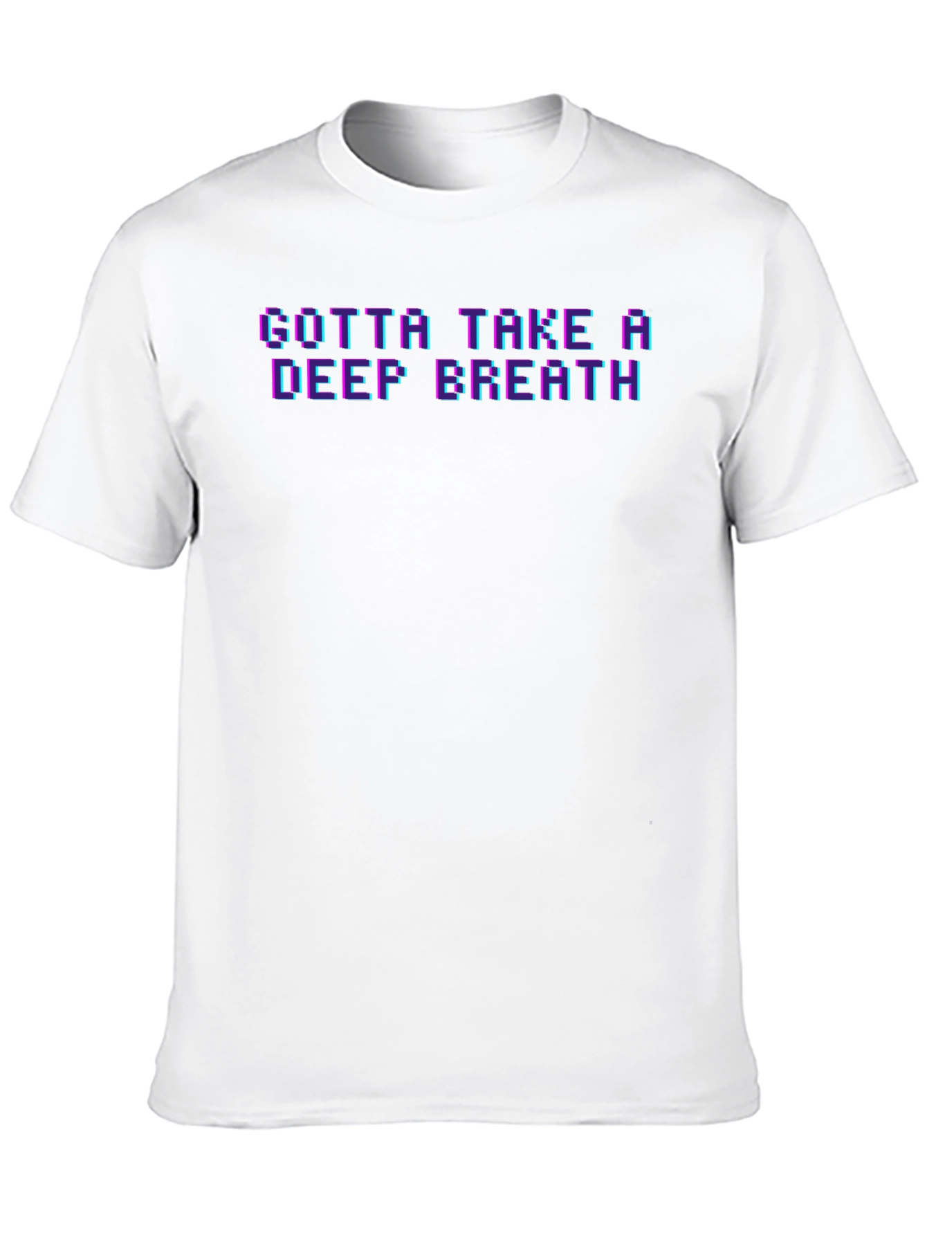Gotta Take a Deep Breath Graphic Tee - Black