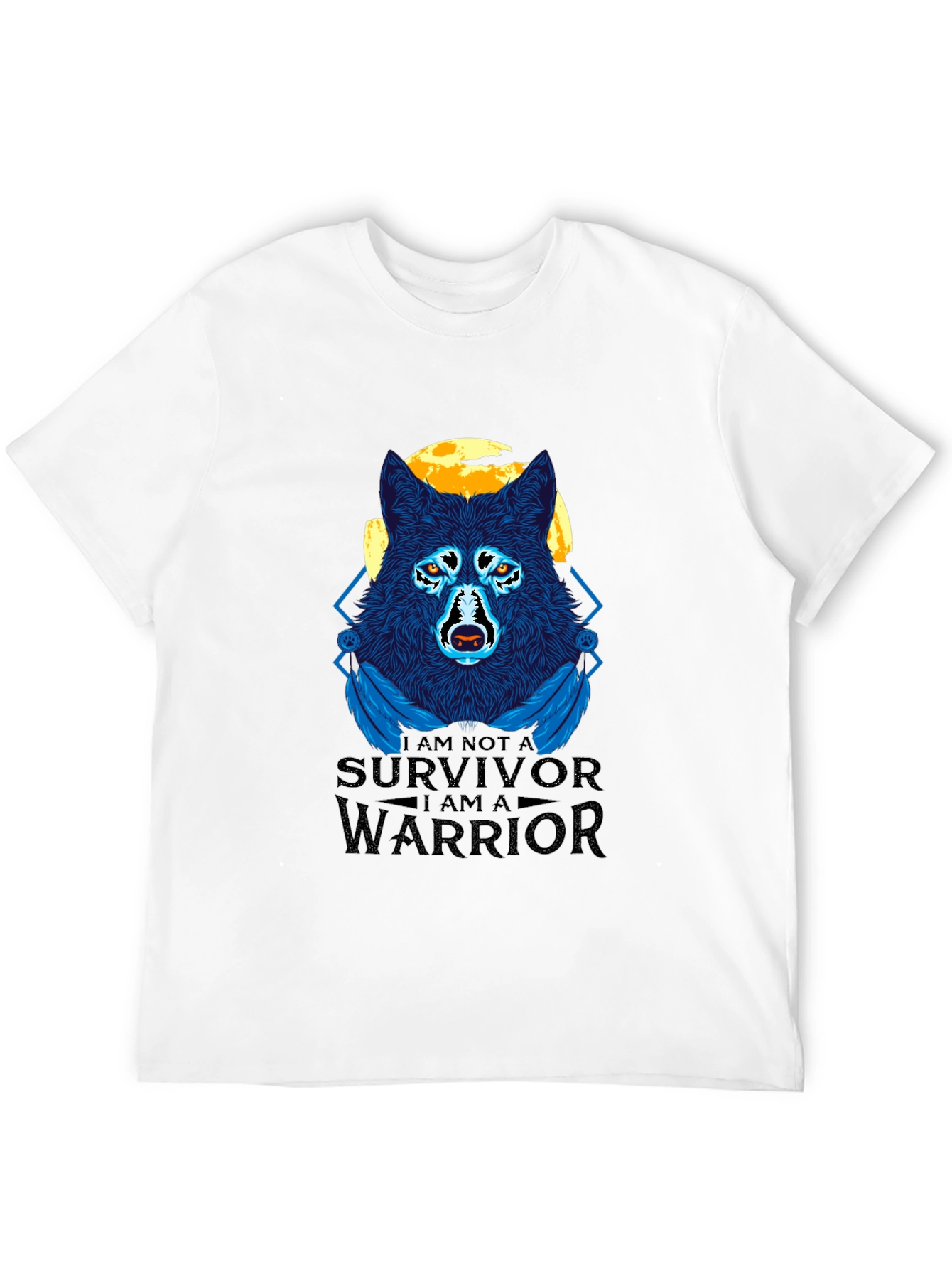 Wolf Warrior Graphic T-Shirt - Unisex