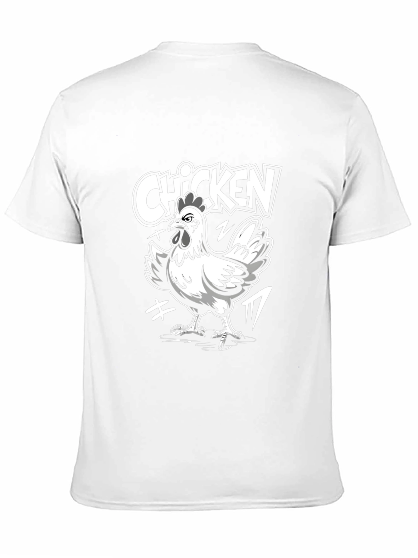 Cool Chicken Graphic Tee - Black Unisex T-Shirt