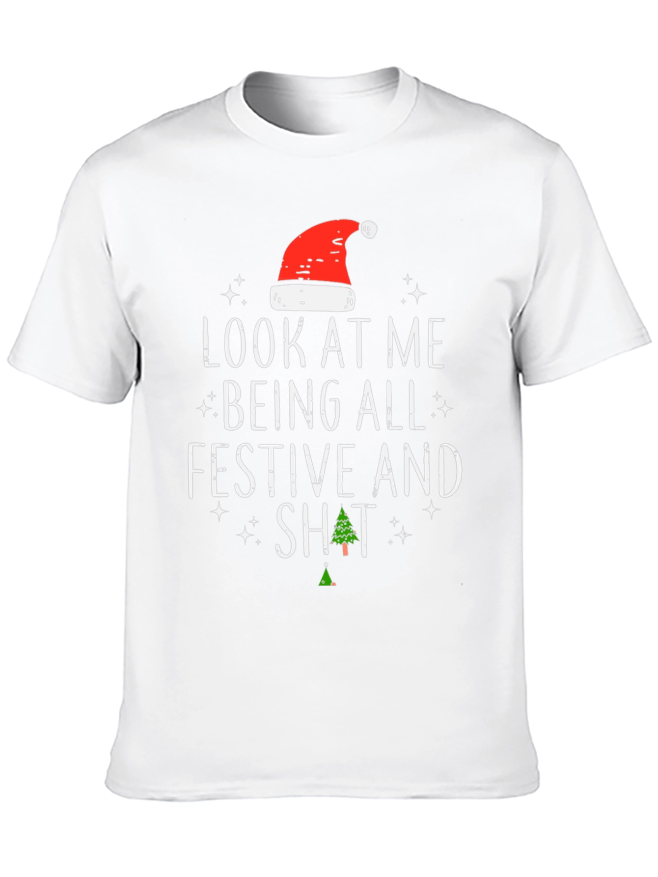 Festive AF Christmas T-Shirt - Funny Holiday Tee