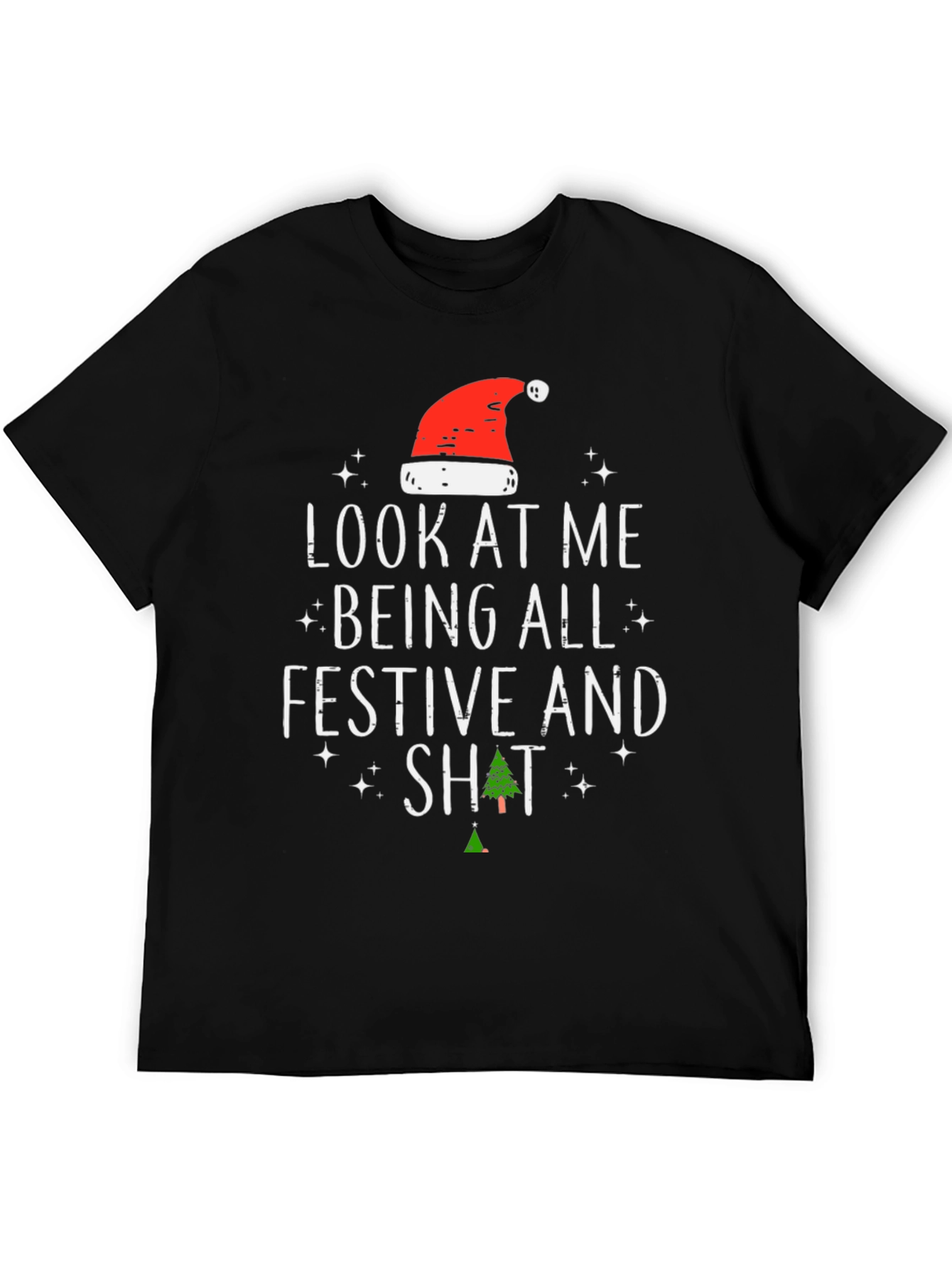 Festive AF Christmas T-Shirt - Funny Holiday Tee