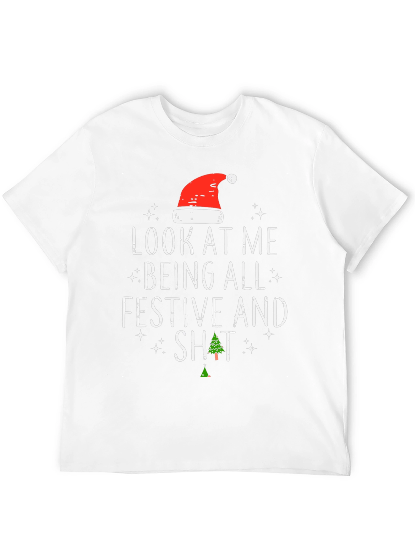 Festive AF Christmas T-Shirt - Funny Holiday Tee