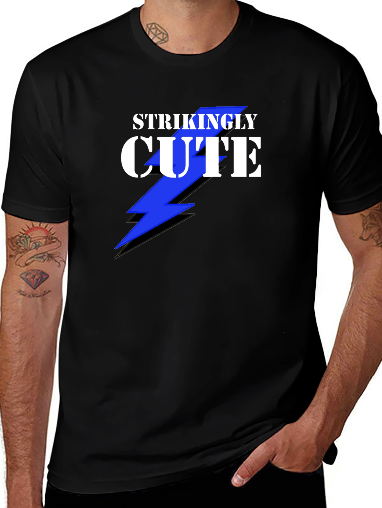 Strikingly Cute Graphic T-Shirt - Trendy Apparel