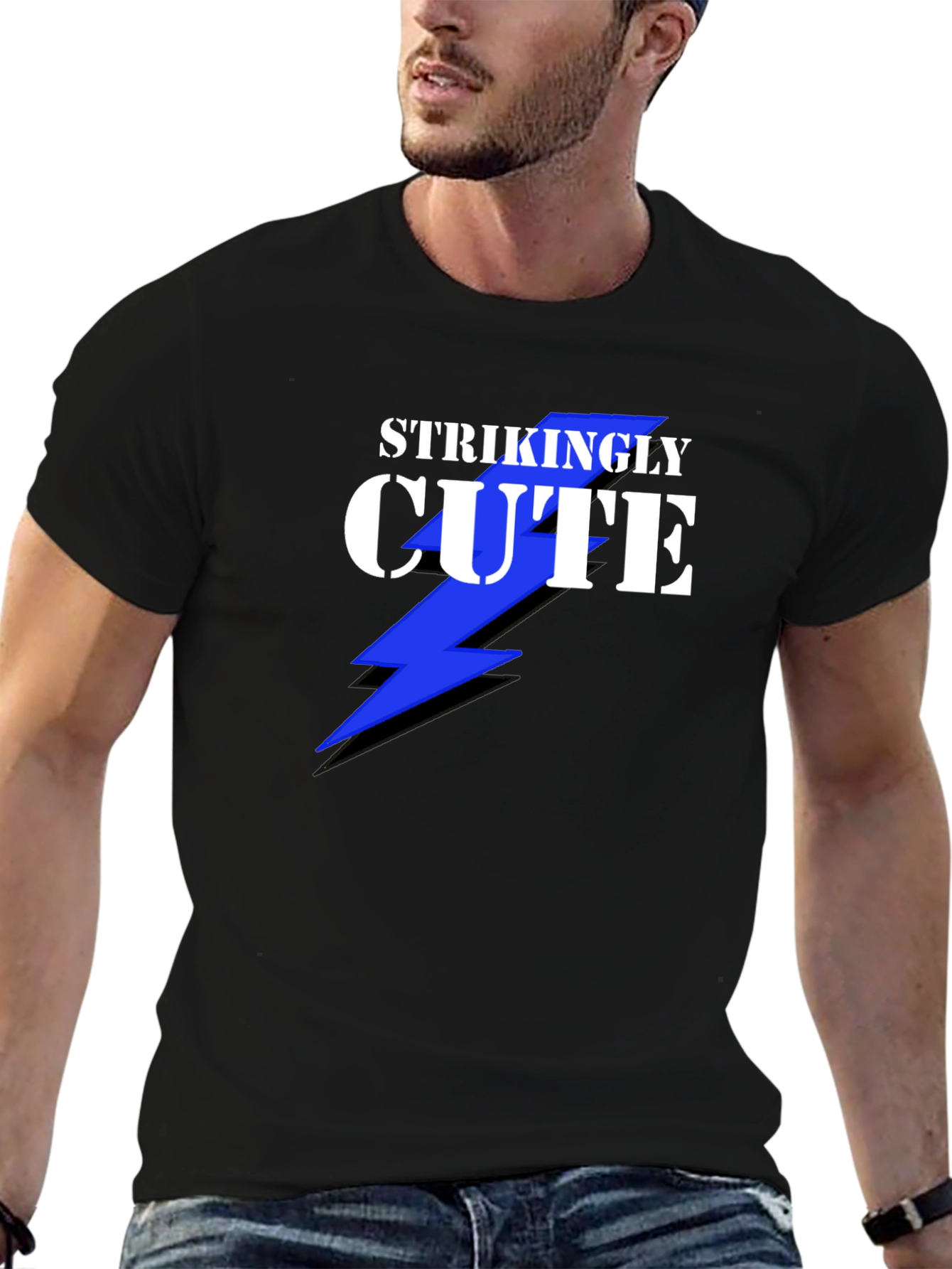 Strikingly Cute Graphic T-Shirt - Trendy Apparel