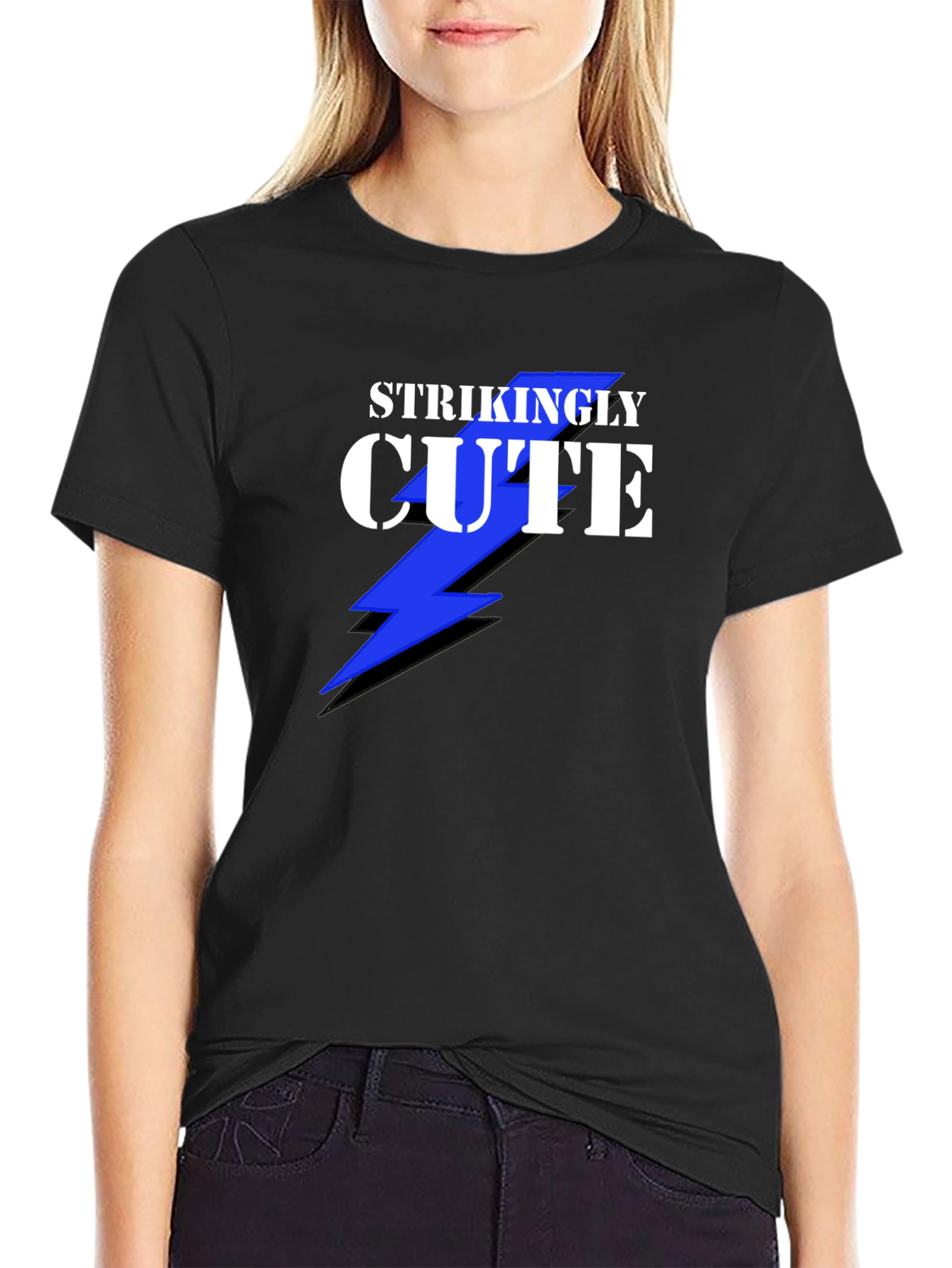 Strikingly Cute Graphic T-Shirt - Trendy Apparel