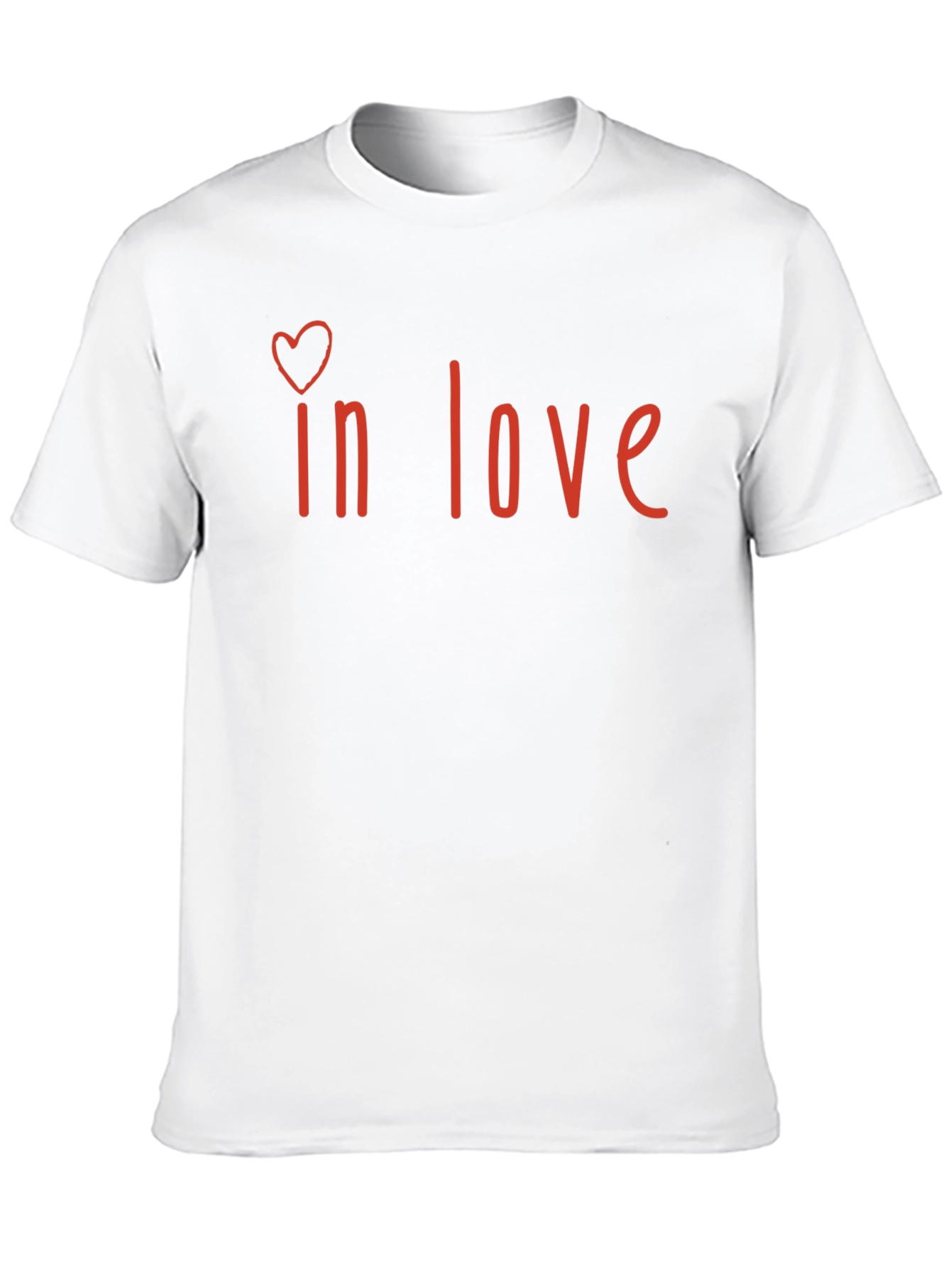 In Love T-Shirt - Heart Graphic Tee