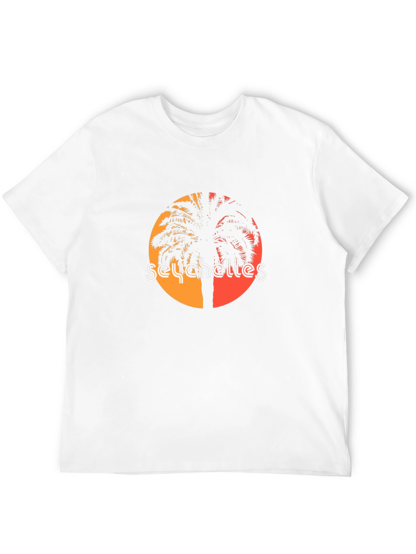 Seychelles Palm Tree T-Shirt - Island Life