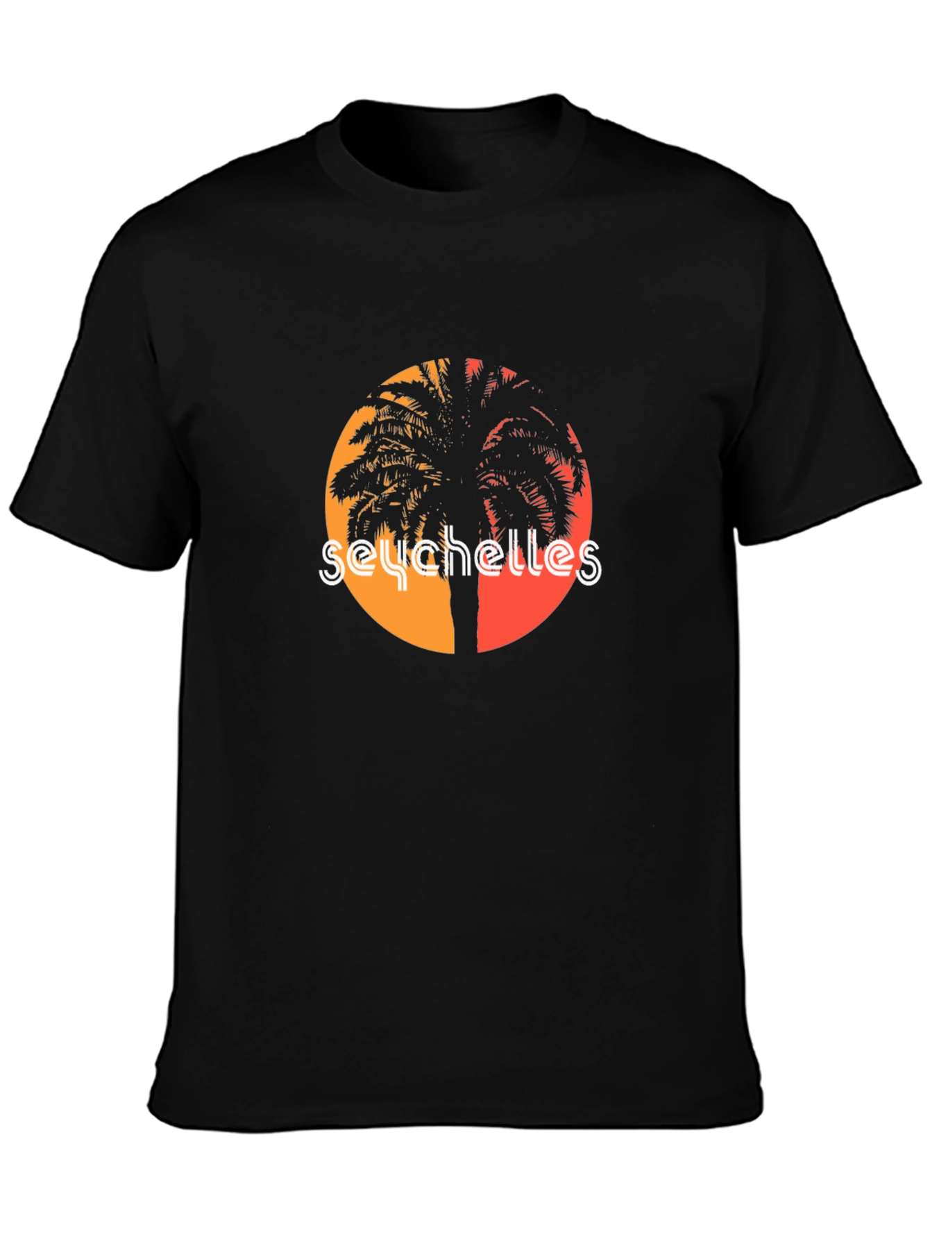 Seychelles Palm Tree T-Shirt - Island Life