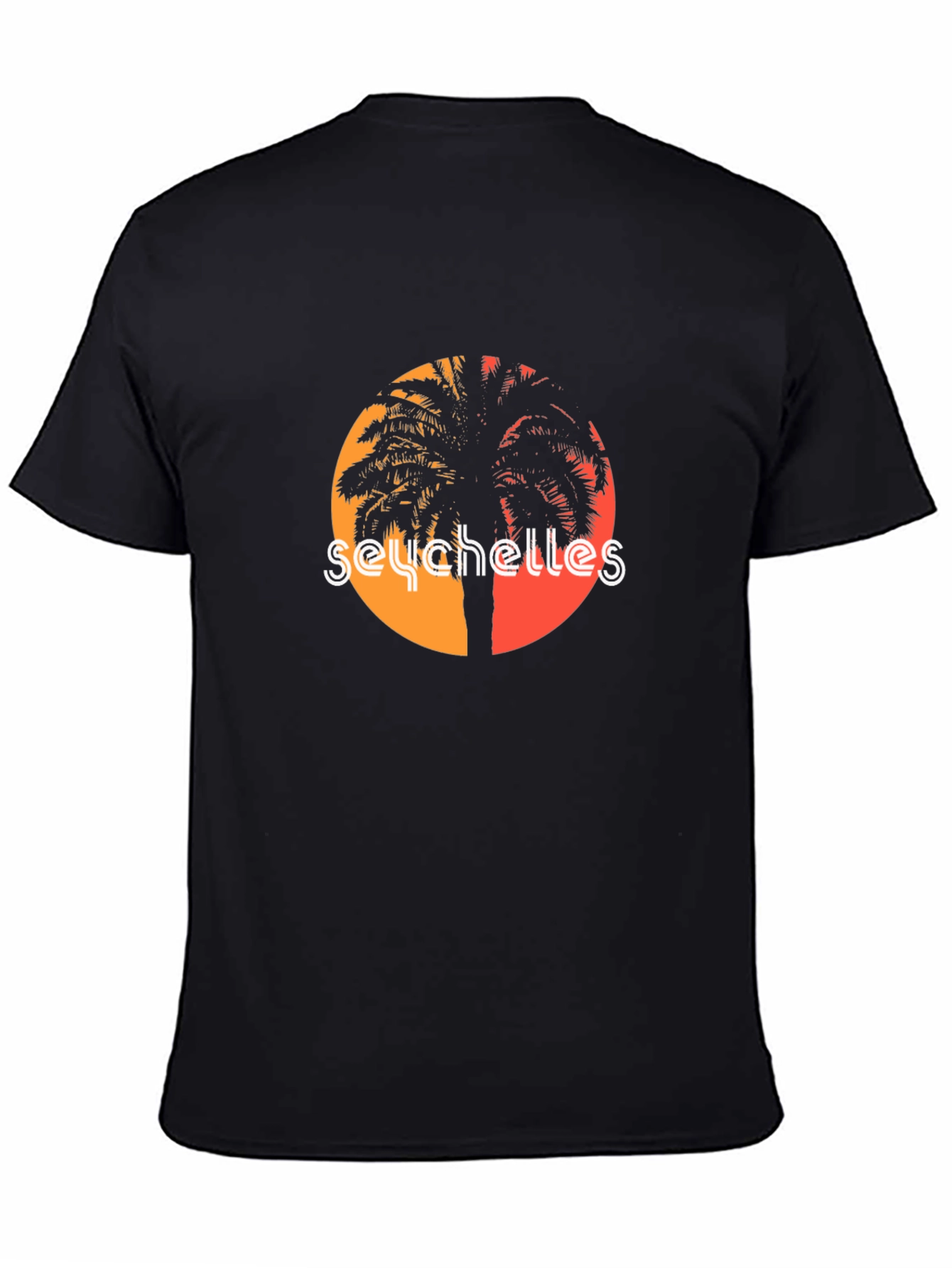 Seychelles Palm Tree T-Shirt - Island Life