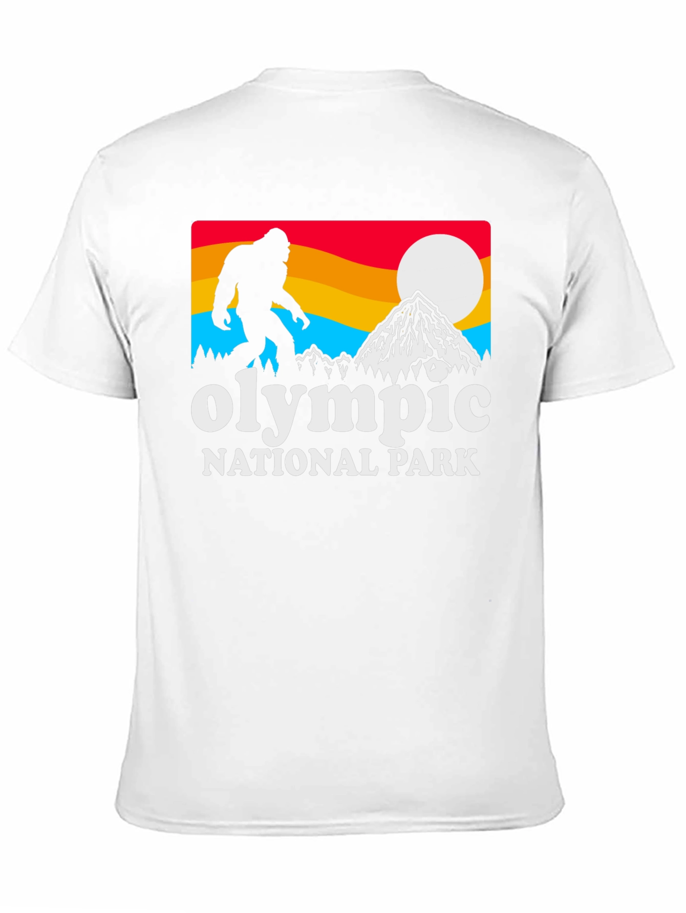 Olympic National Park Bigfoot Graphic T-Shirt