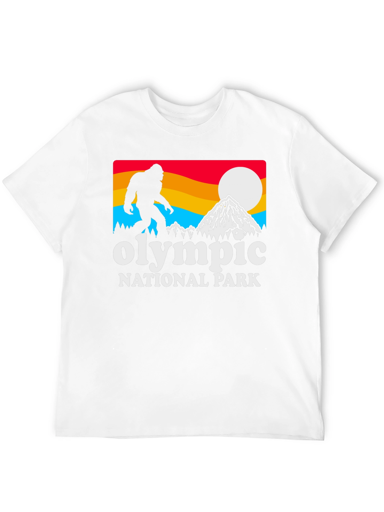 Olympic National Park Bigfoot Graphic T-Shirt