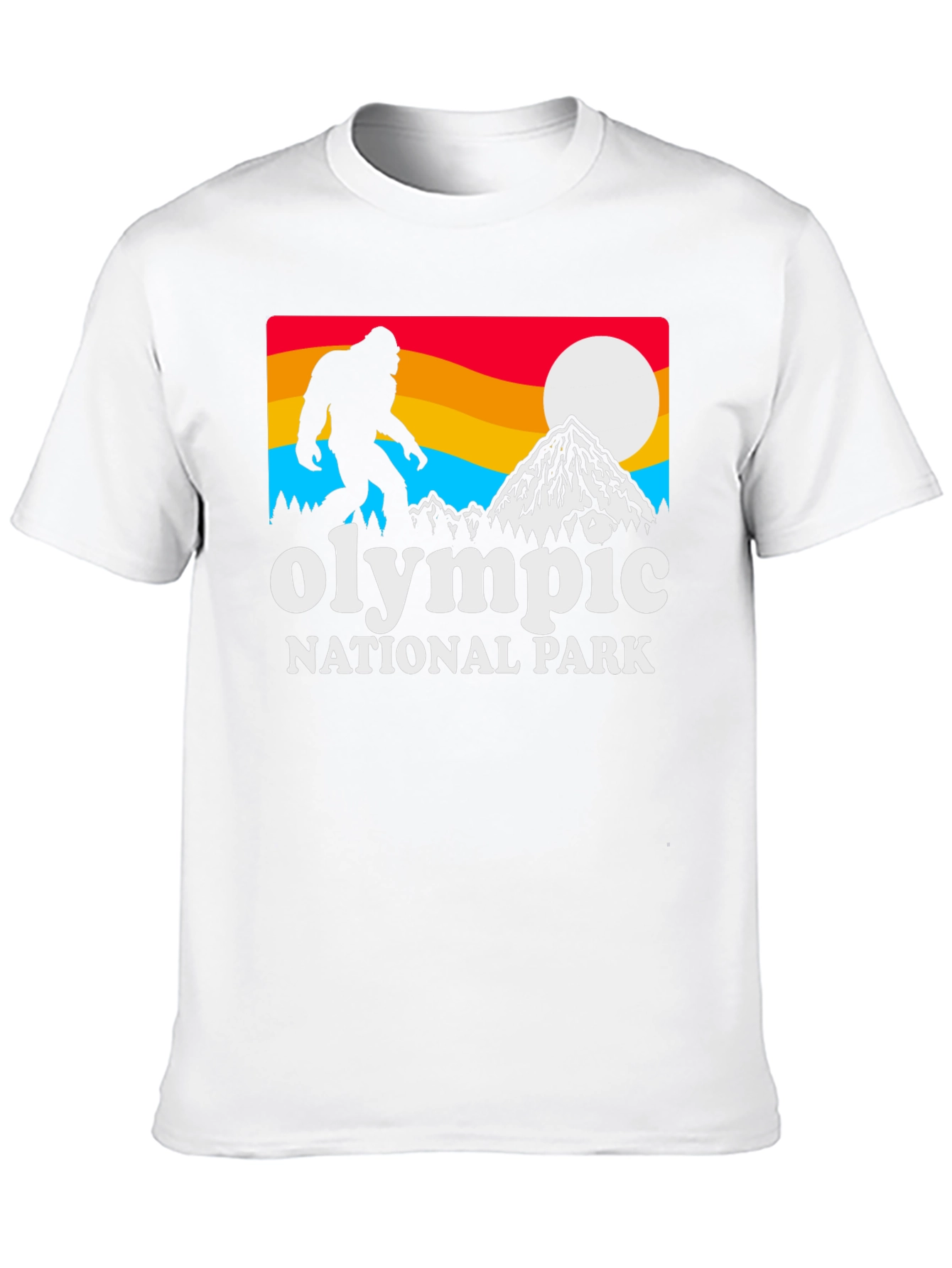 Olympic National Park Bigfoot Graphic T-Shirt