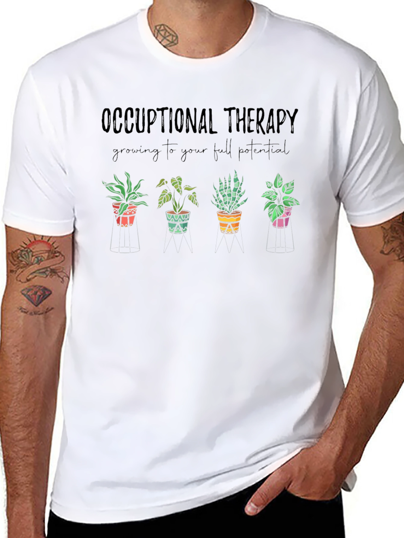 Occupational Therapy Plant T-Shirt