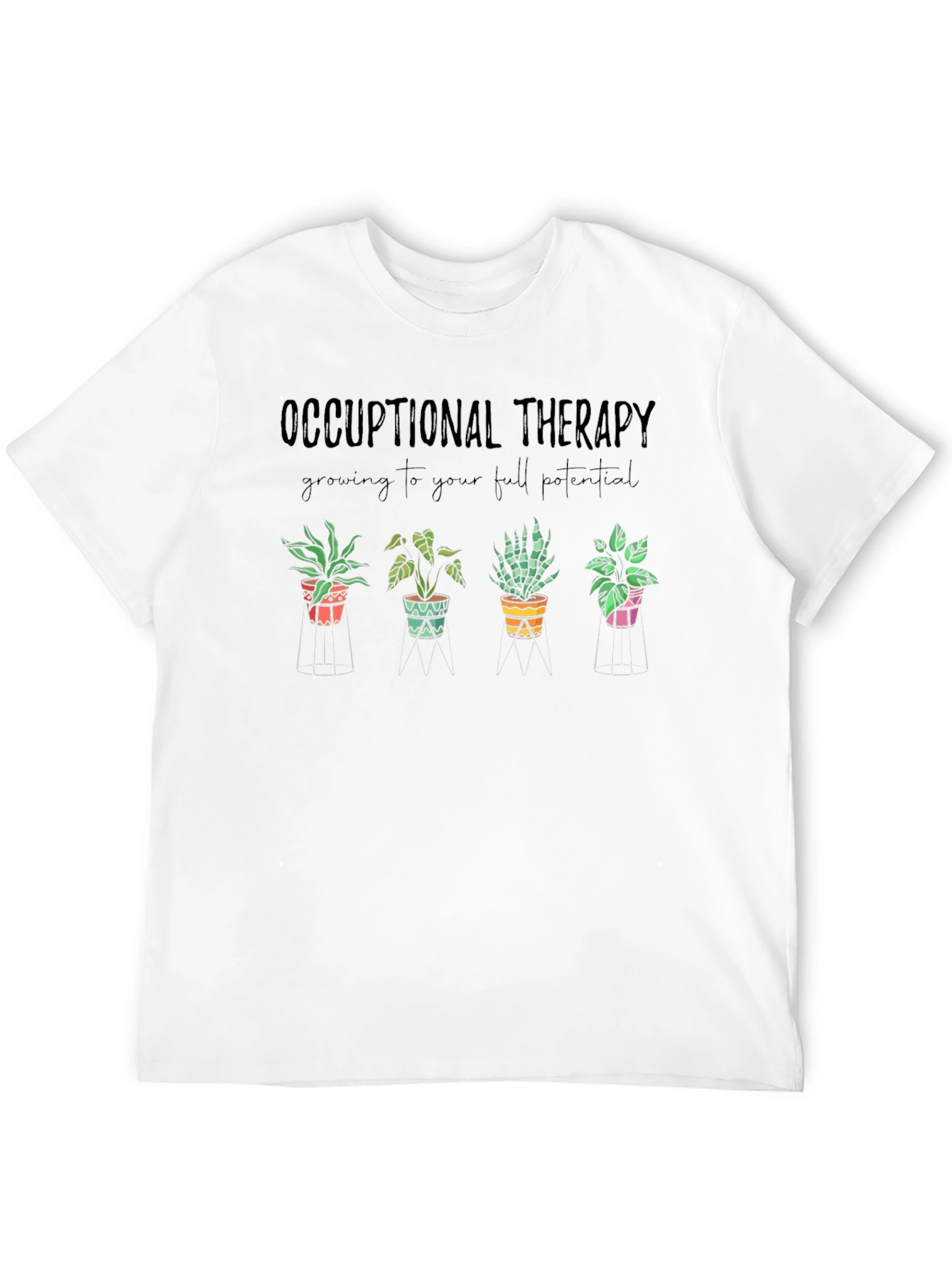 Occupational Therapy Plant T-Shirt
